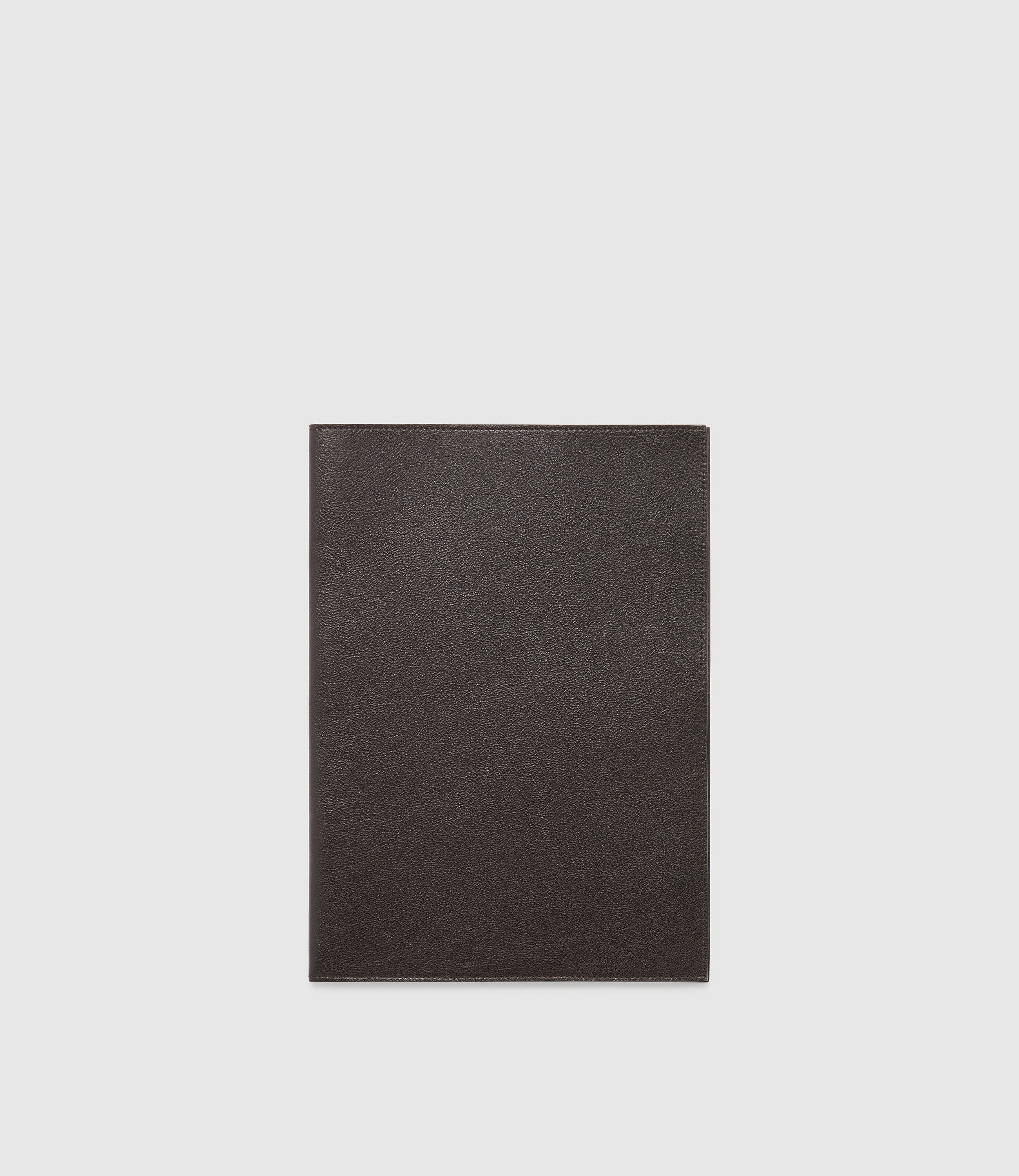 A4 Leather Folder Buffalo Cacao