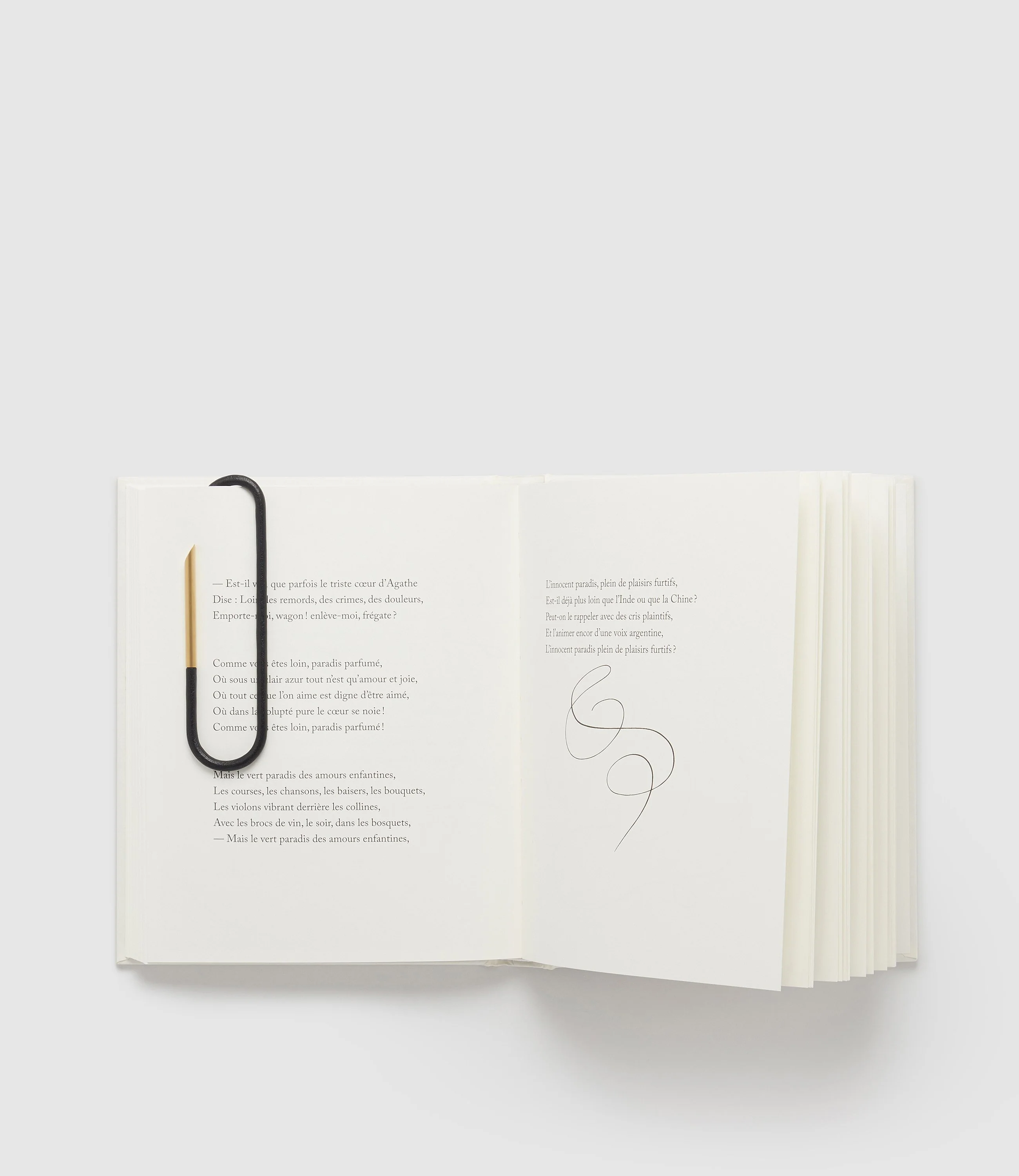 Bookmark Gold and Buffalo Black - Image 2