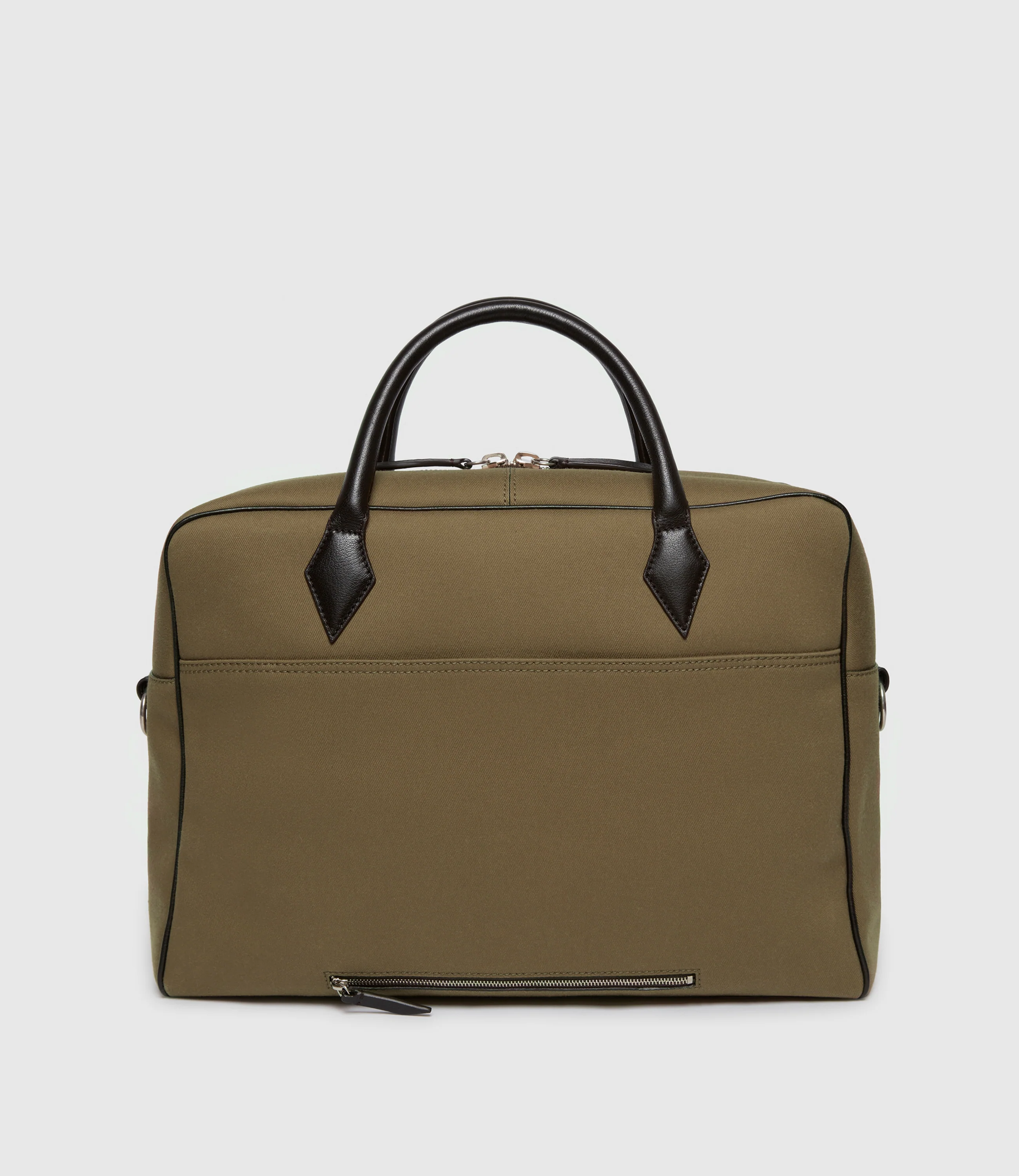 Closer All Day Briefcase Military Twill Khaki - Image 2