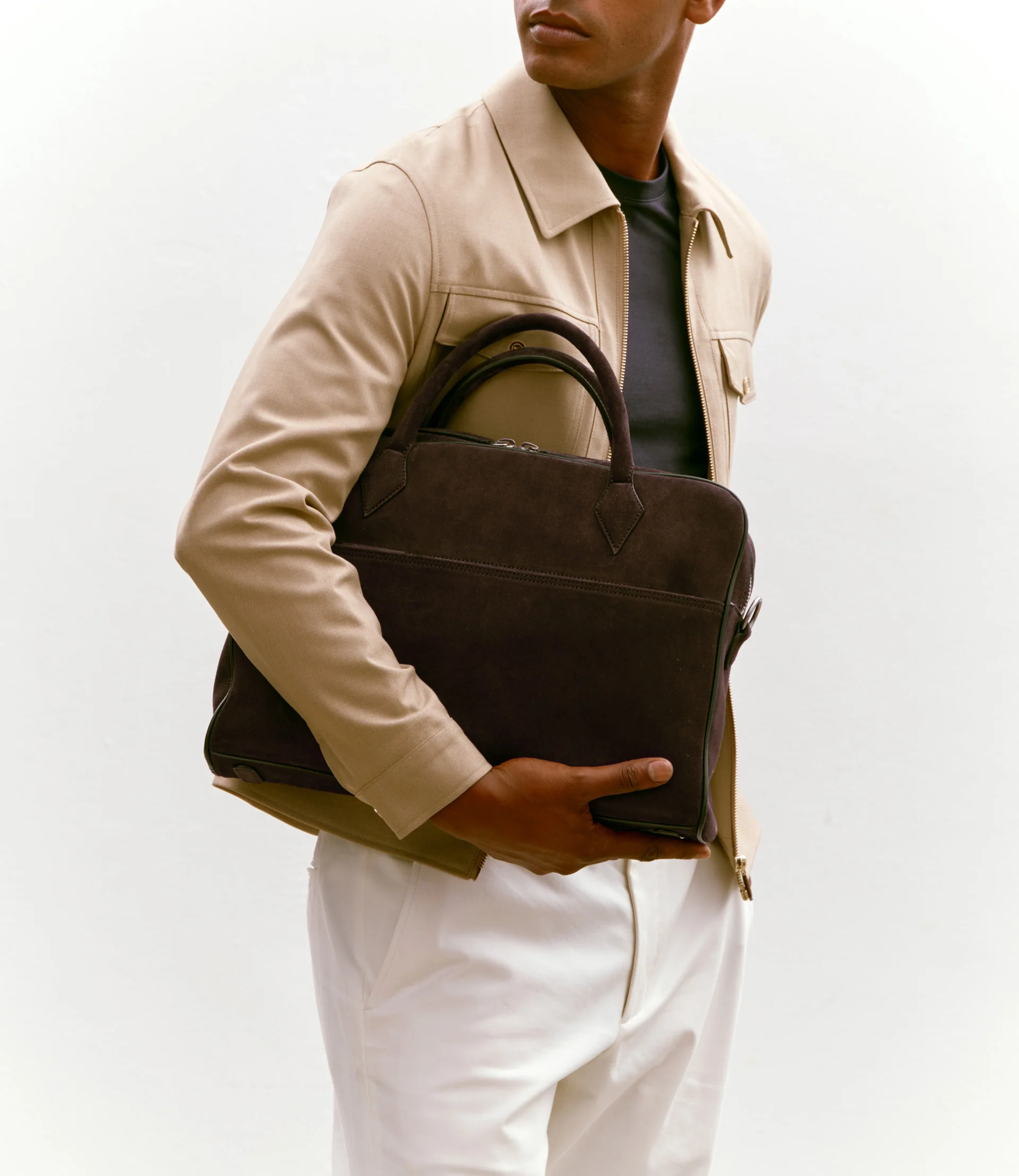 Closer Slim Suede Chocolate - Image 6