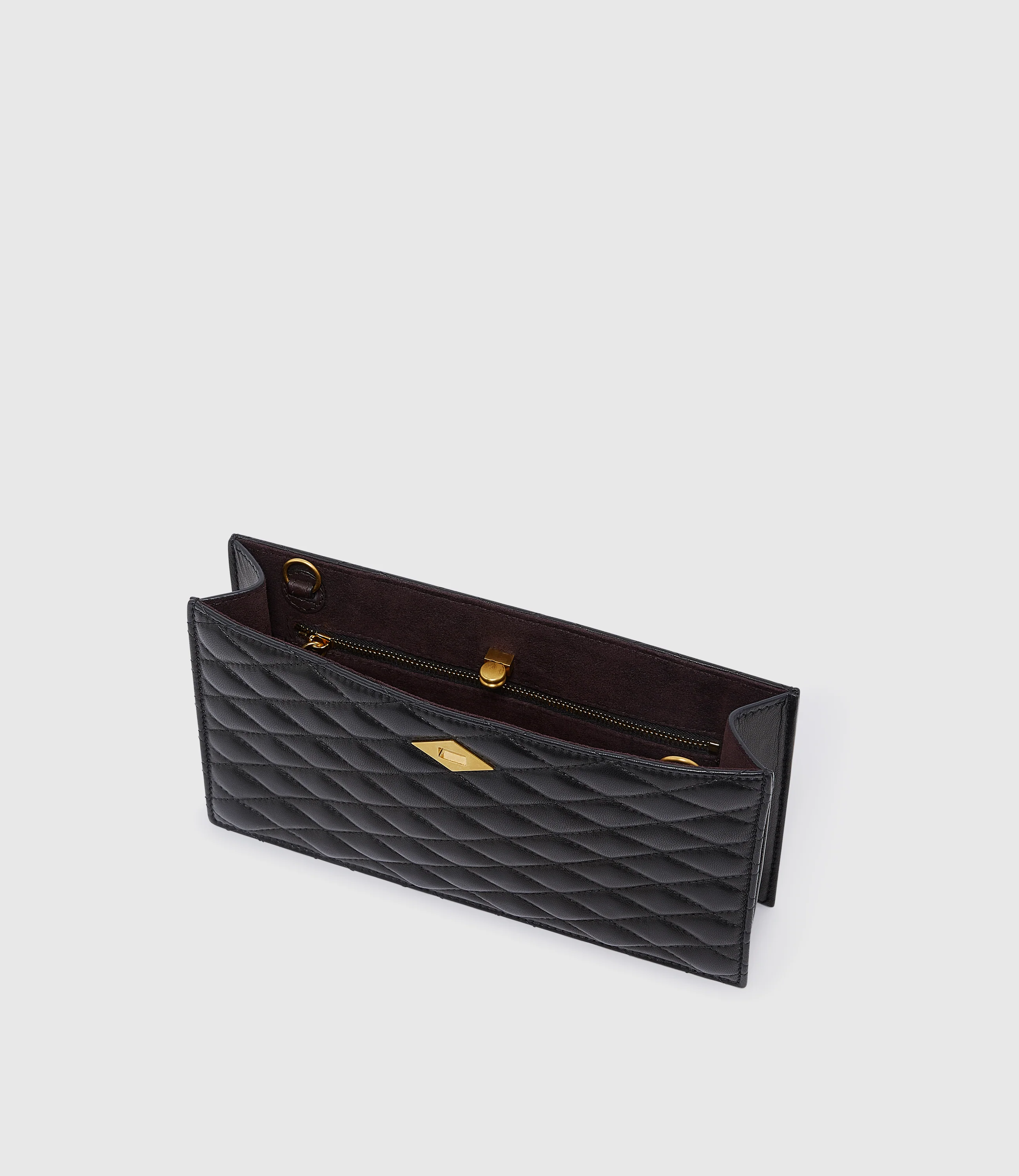 Ease 20 Nappa Diamond Quilt Black - Image 3