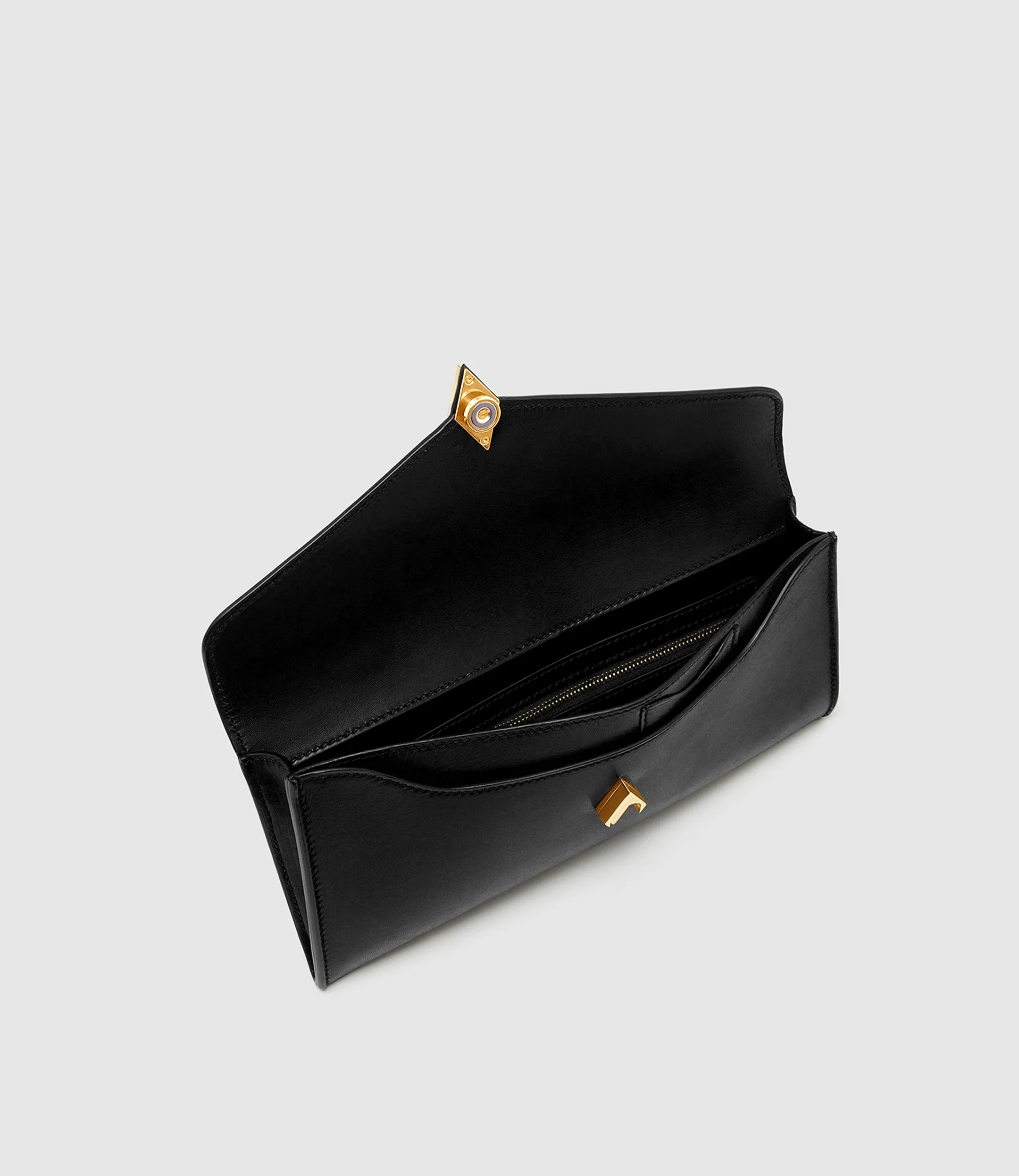 Edge Clutch Supple Calfskin Black - Image 3