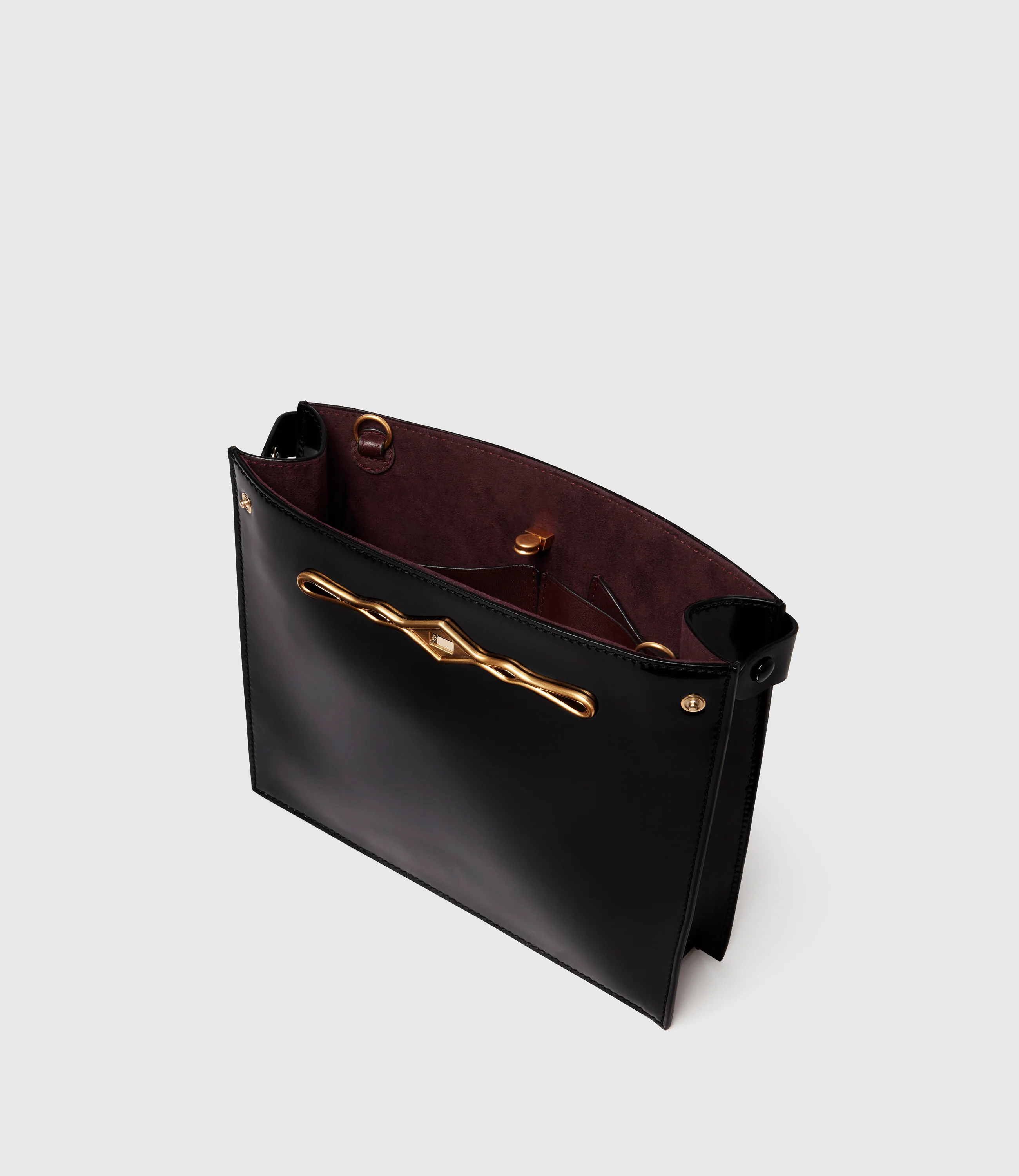 Fernando Jorge | Métier Stowaway Glossy Calfskin Black - Image 2