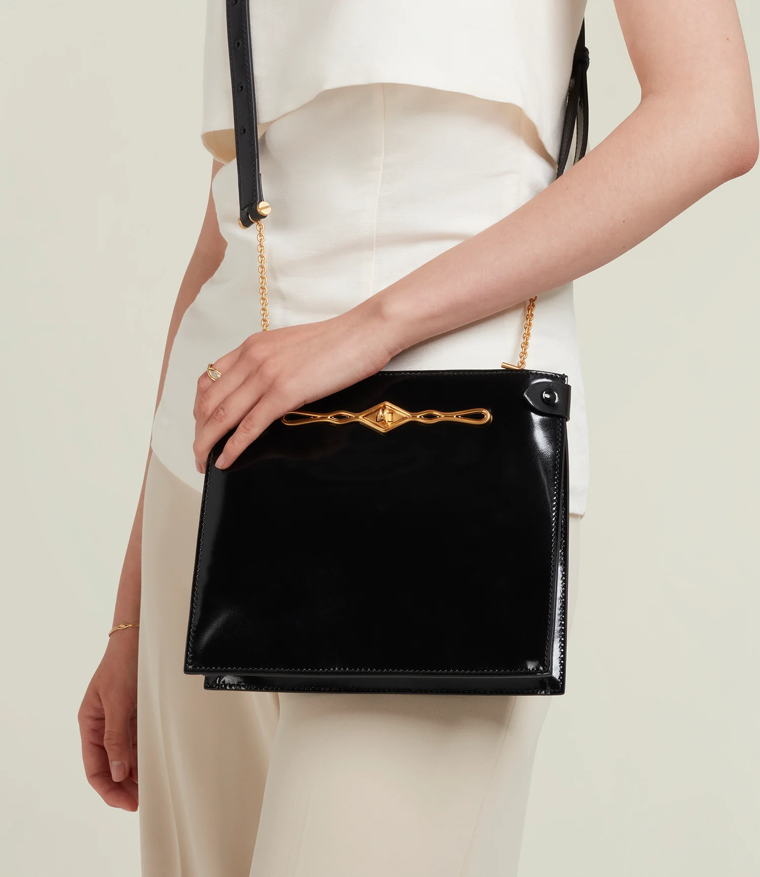 Fernando Jorge | Métier Stowaway Glossy Calfskin Black - Image 6
