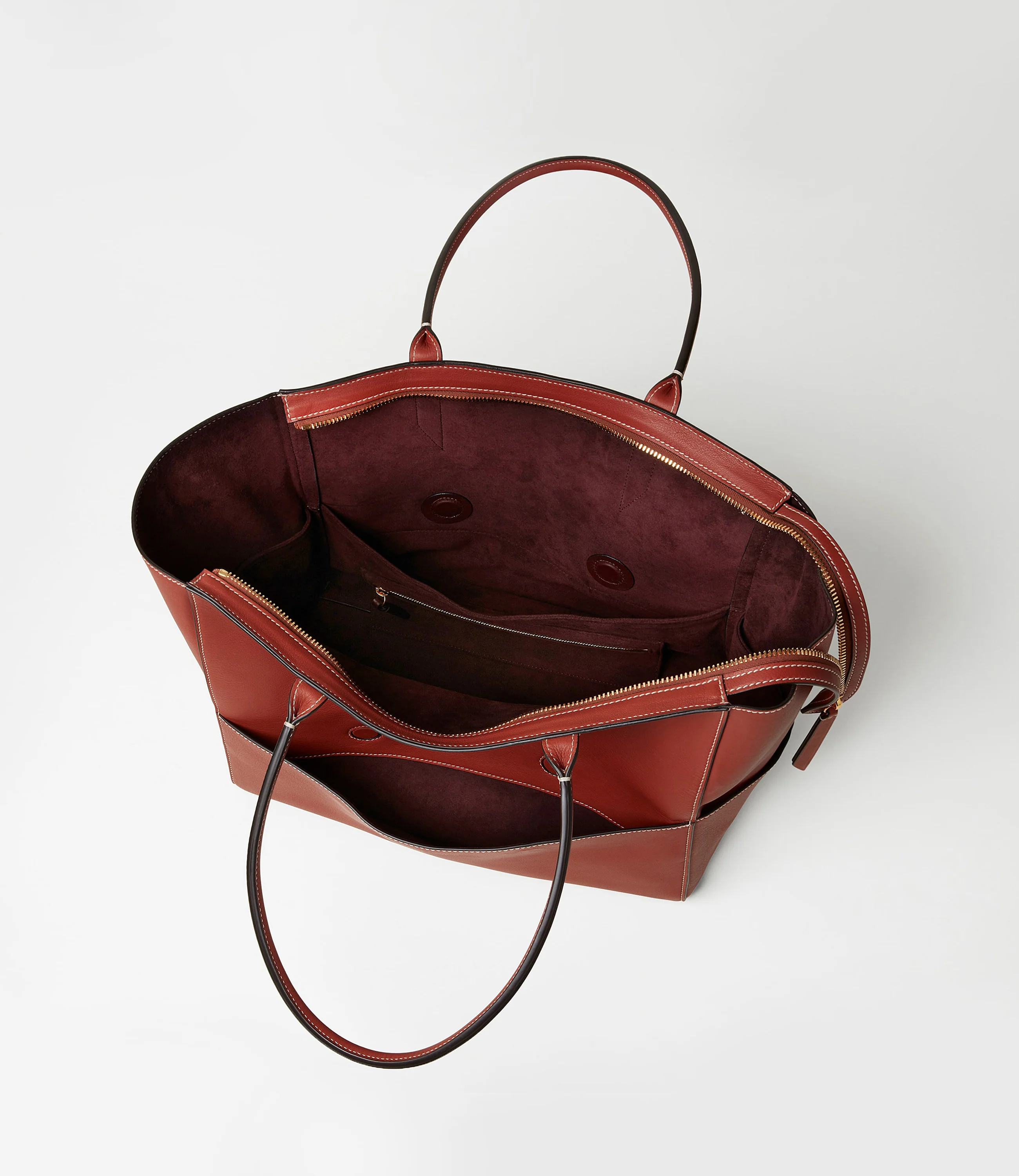 Incognito 36 Cabas Bag Smooth Calfskin Sienna - Image 3