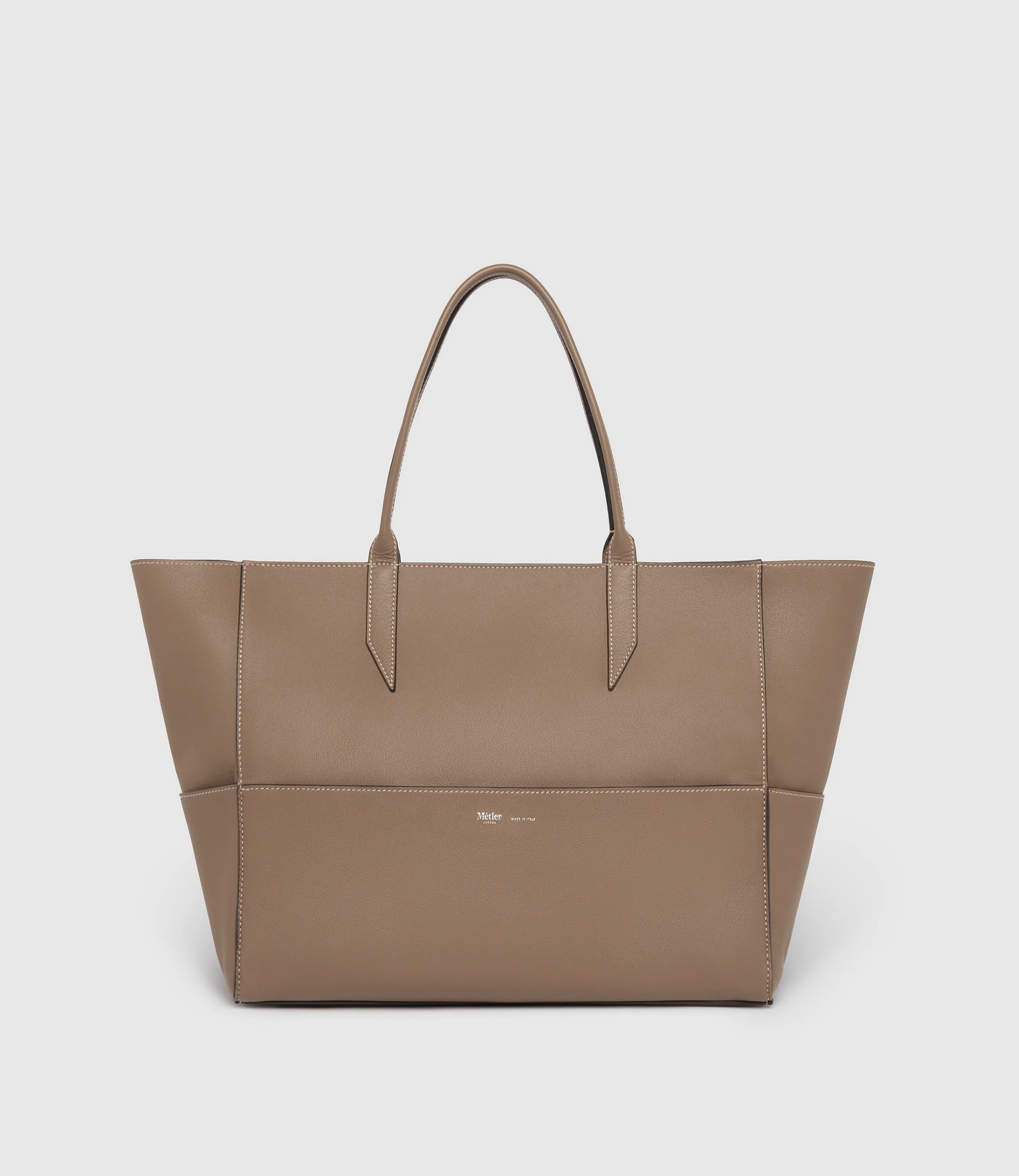 Incognito 36 Cabas Bag Smooth Calfskin Taupe