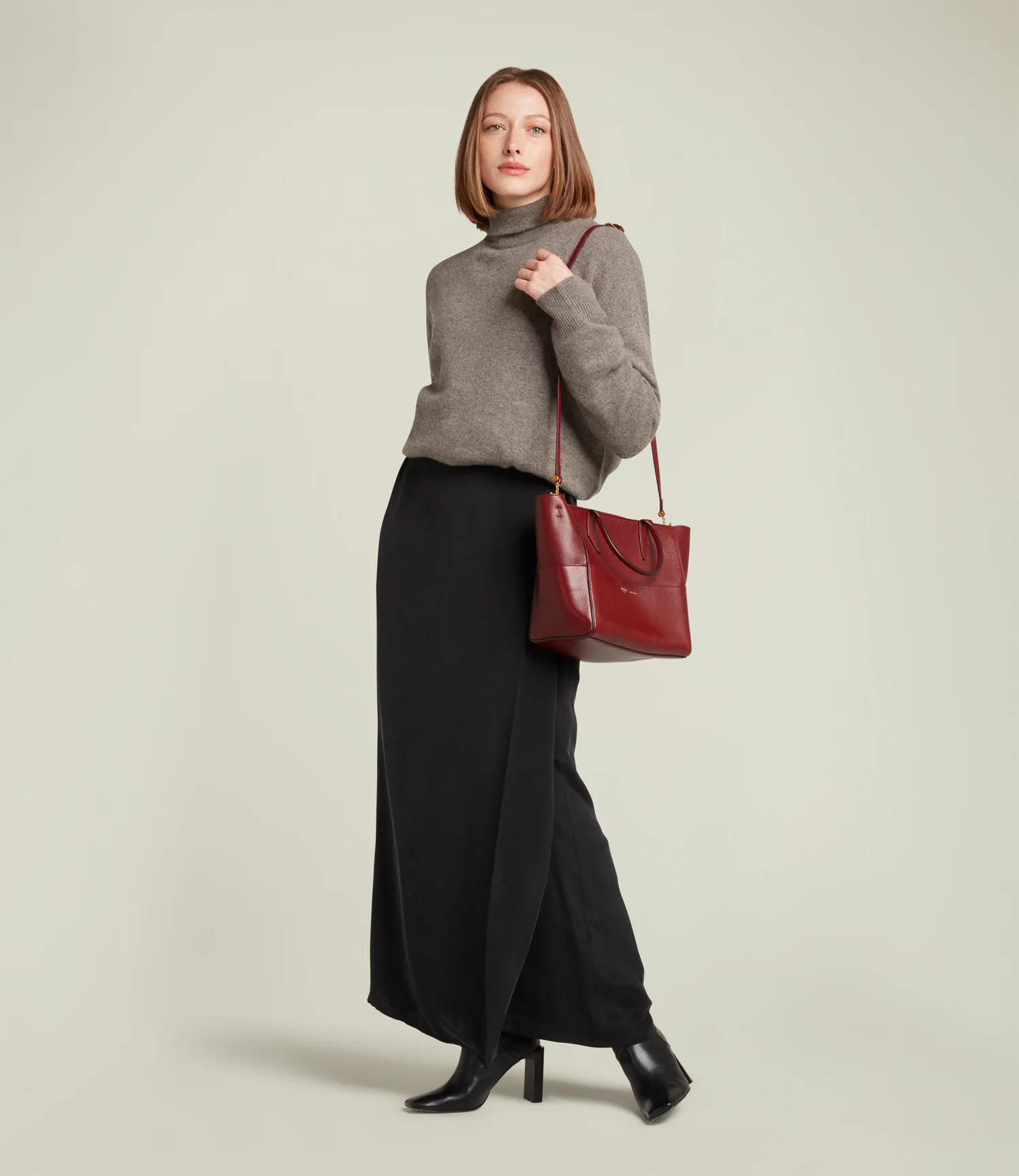 Incognito Crossbody Cabas Buffalo Dark Cherry - Image 5