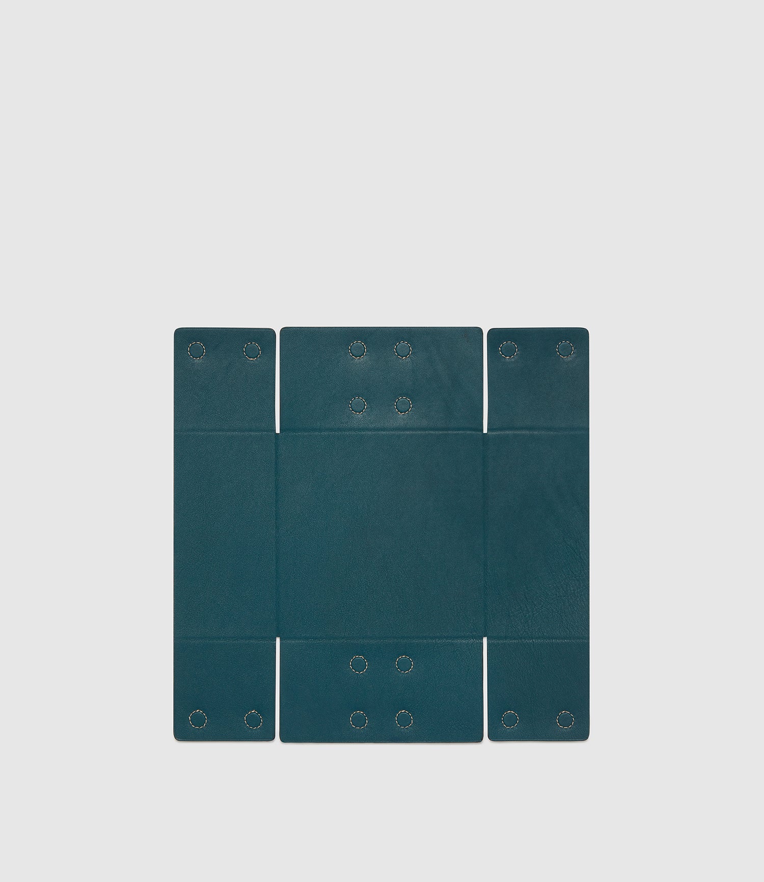 Large Reversible Collapsible Box Buffalo Cognac and Smooth Calfskin Lost At Sea - Image 3