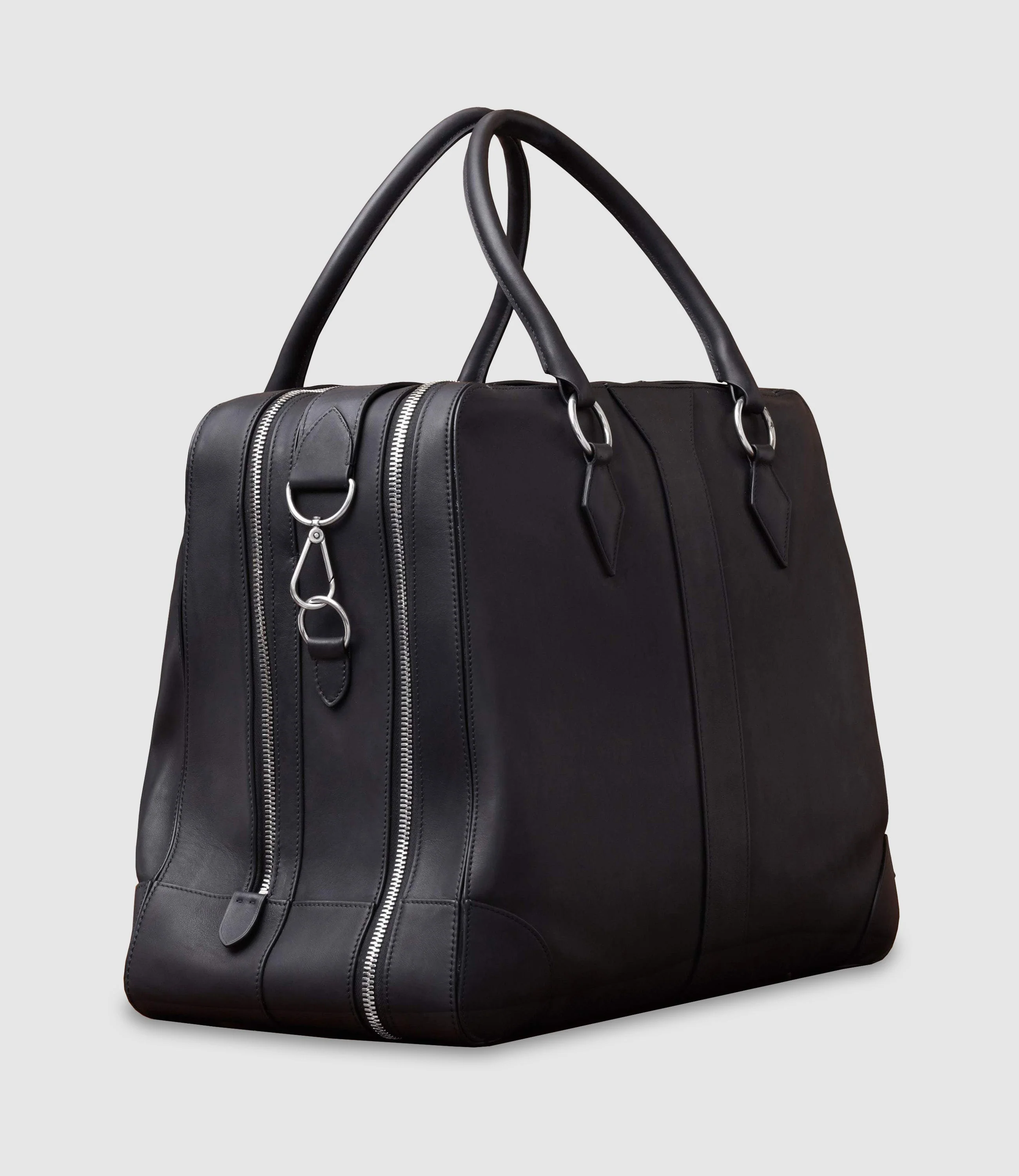 Le Grand Voyage Three to Five Night Bag Natural Calfskin Matte Black - Image 2