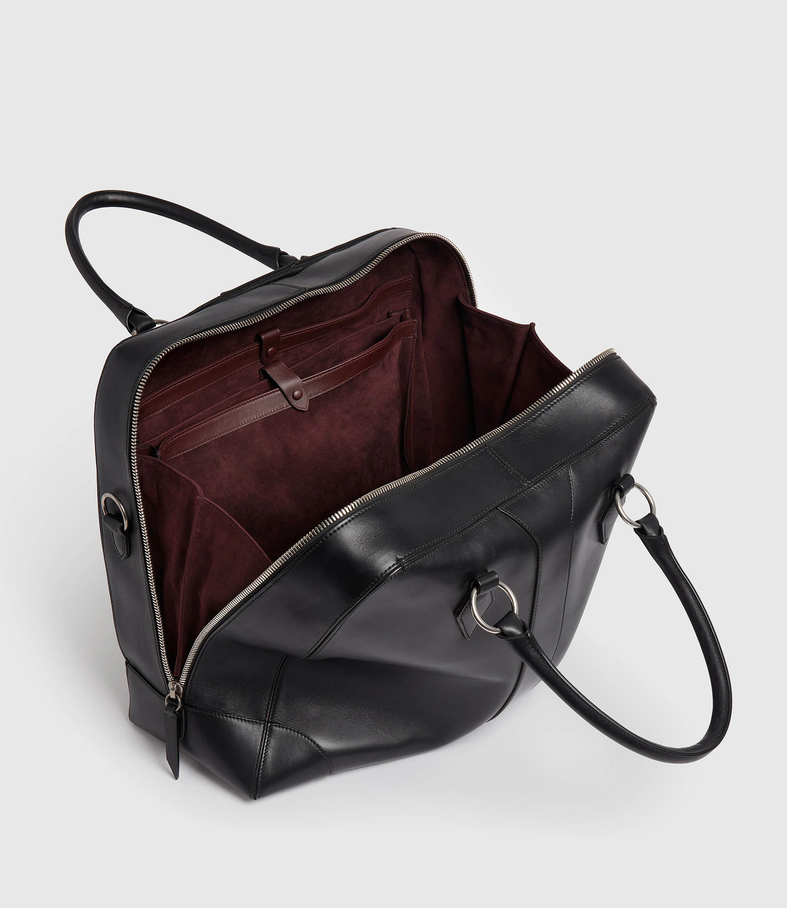 Le Voyage Two to Three Night Bag Atelier Calfskin Black - Image 3