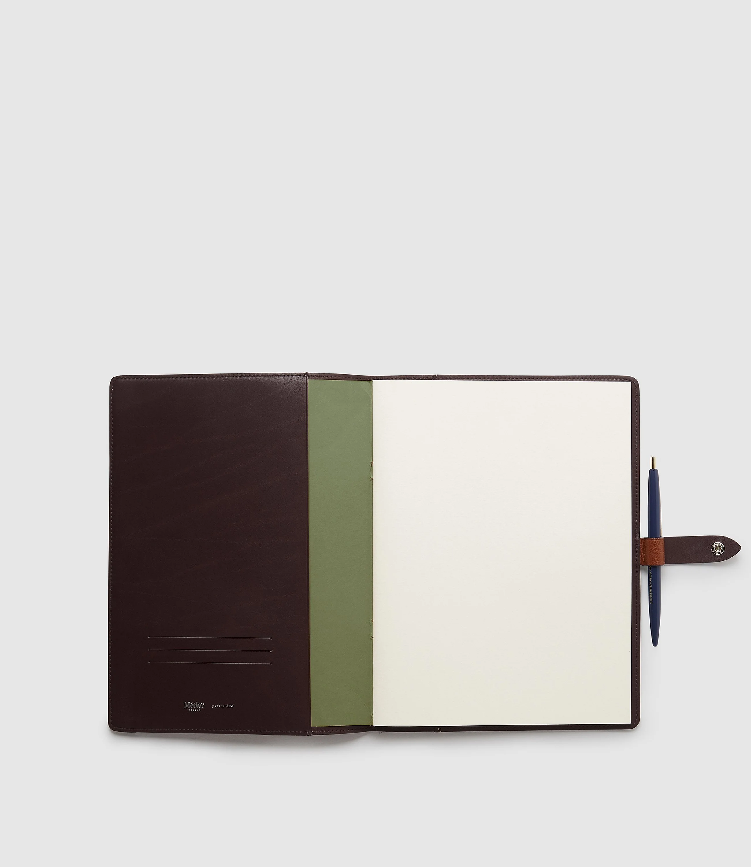11" Notebook Cover Buffalo Cacao - Image 2
