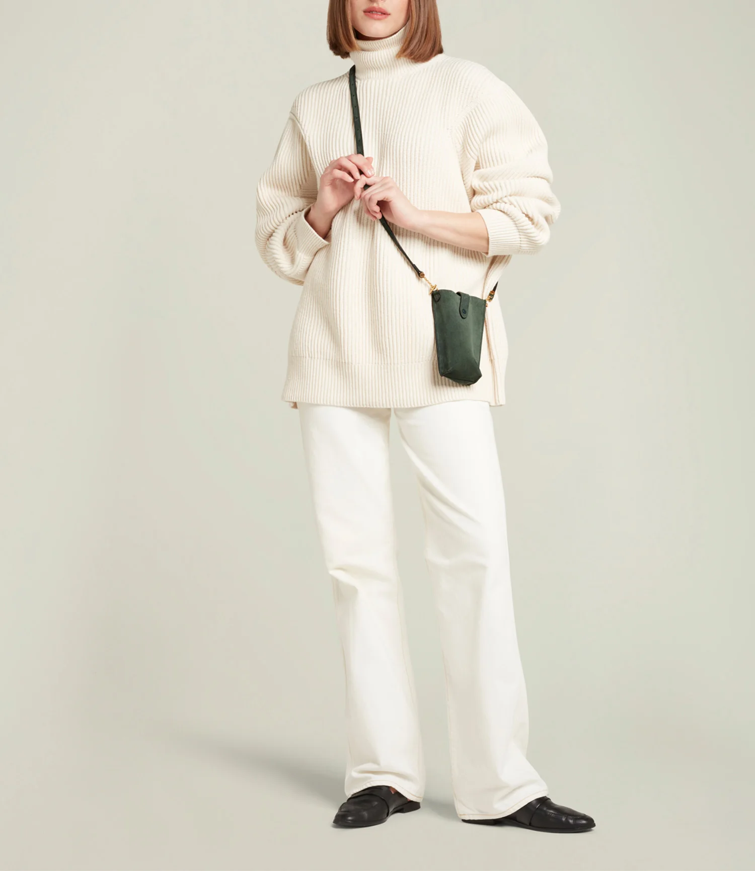 Minimalist Double Suede Emerald - Image 4