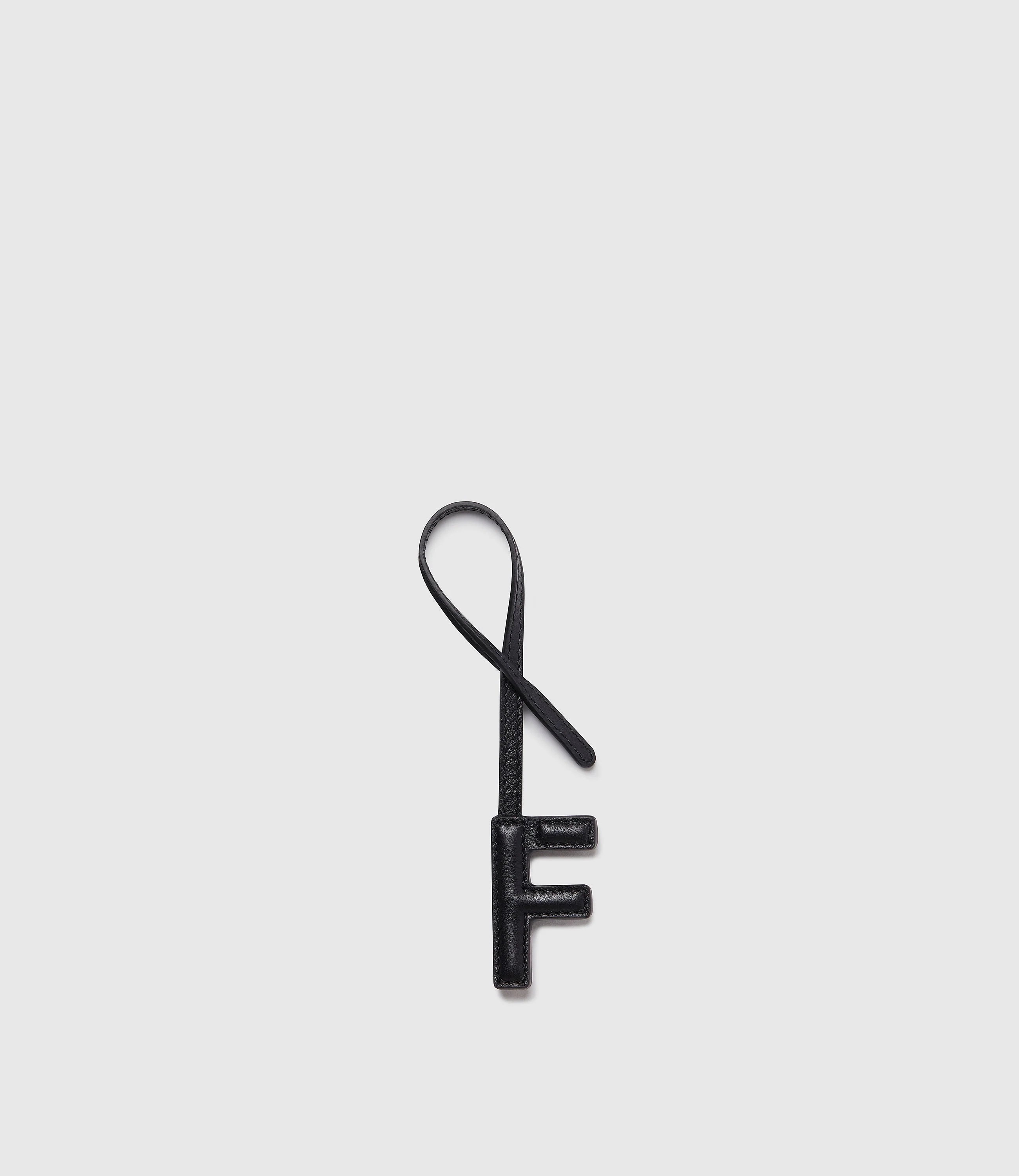 Personalisation Letter Charm Smooth Calfskin Black - Image 7