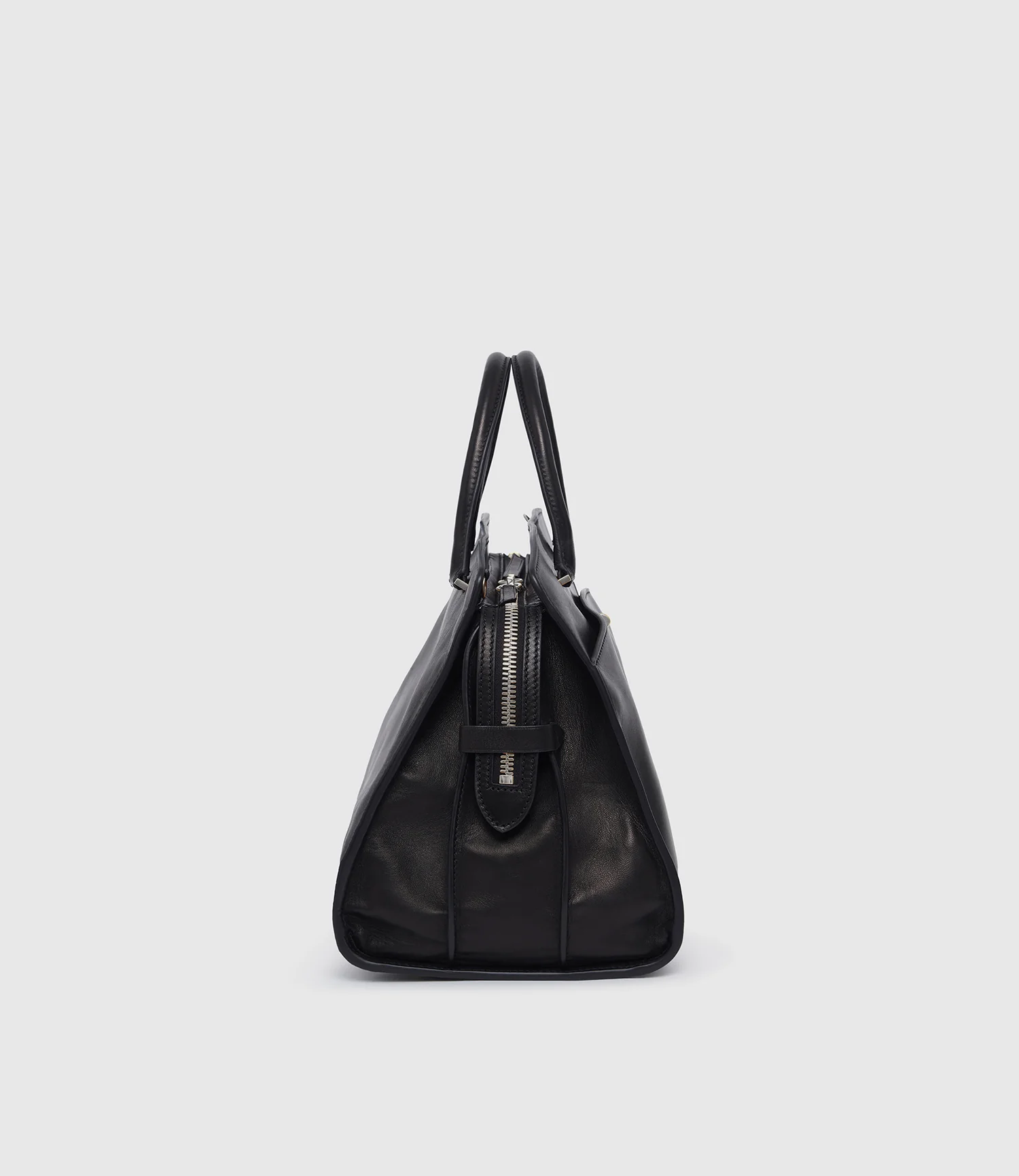 Private Eye Buttery Nappa Black with Silver Hardware - Image 3