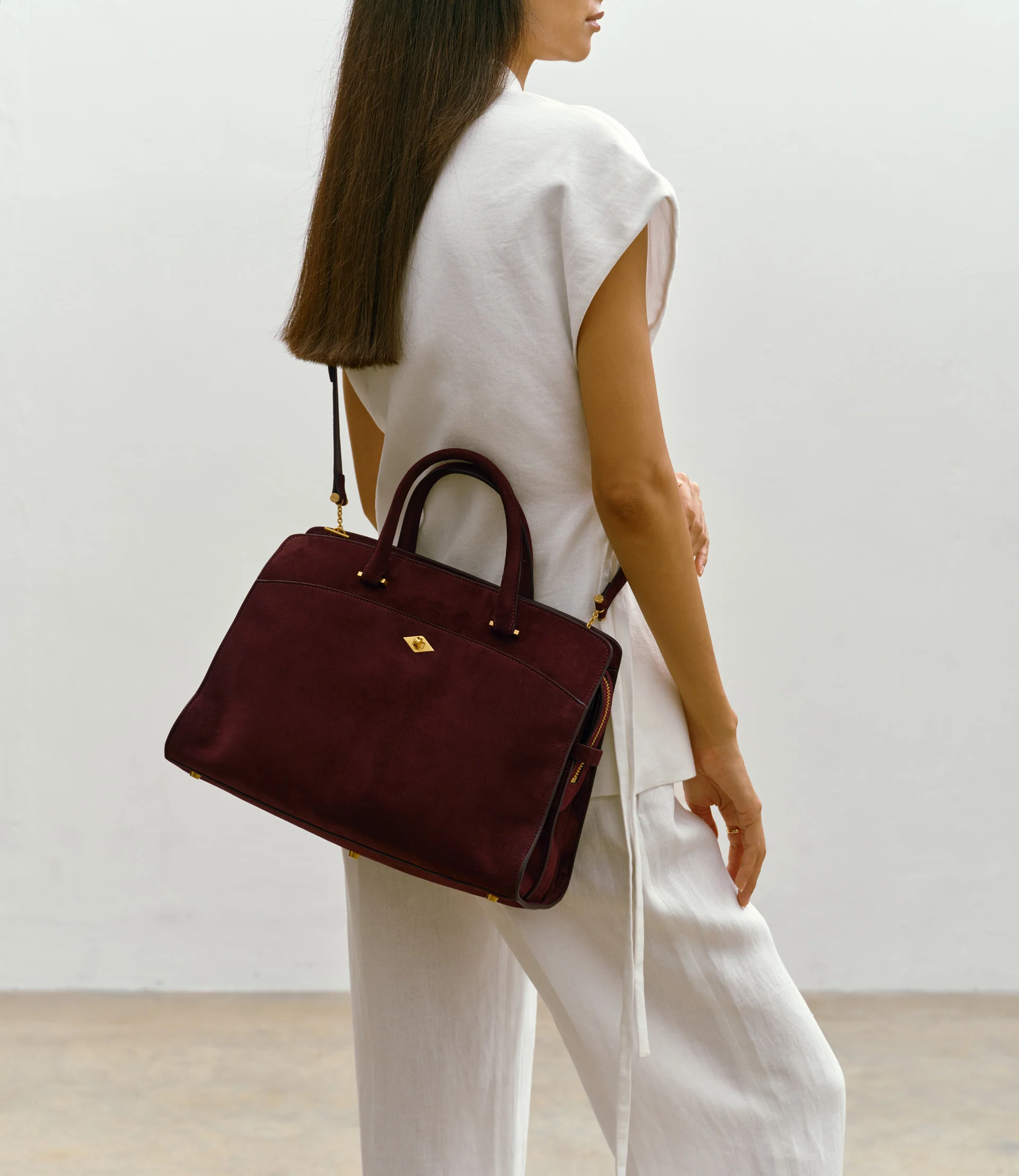 Private Eye Buttery Suede Amarone - Image 5