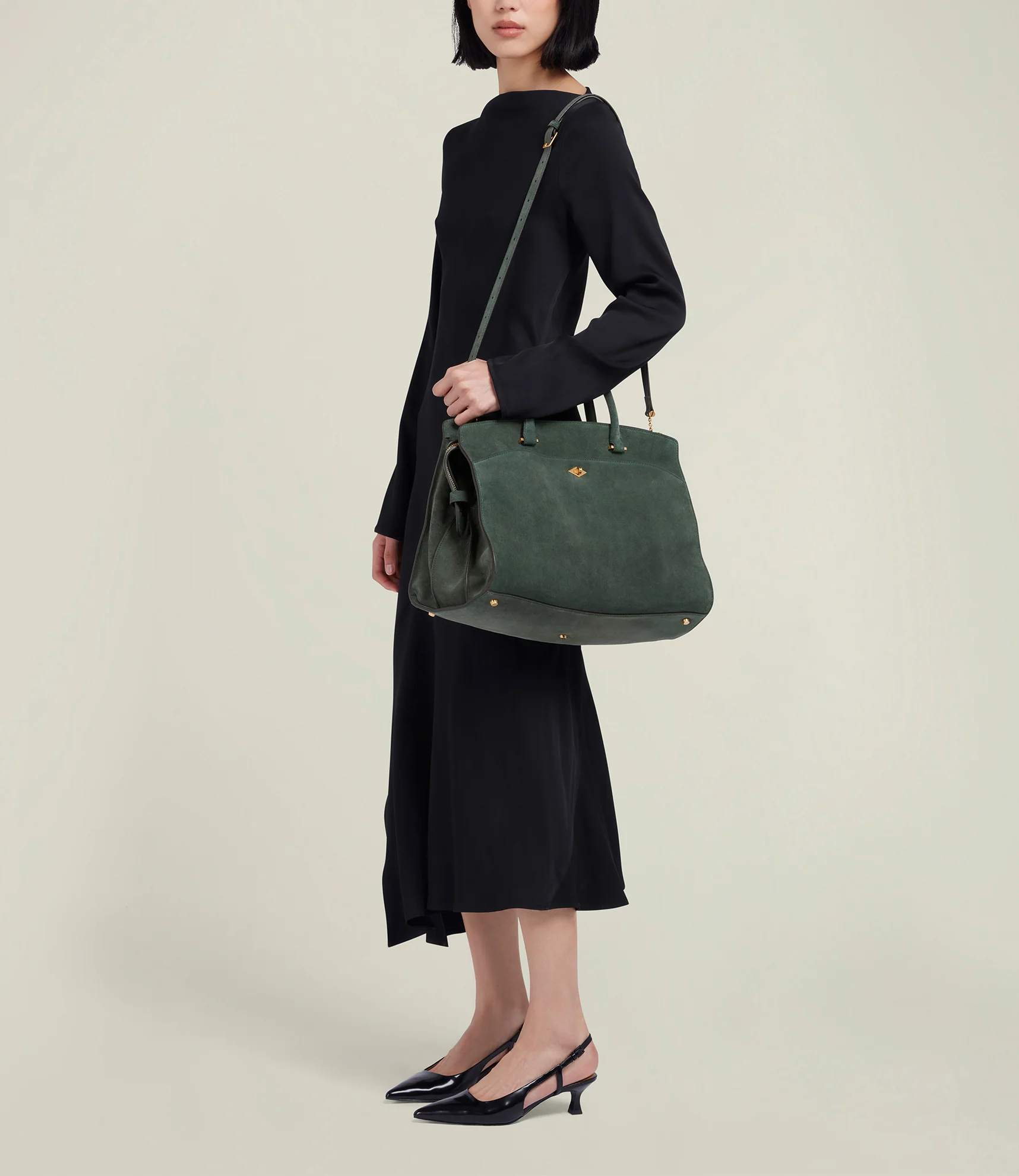 Private Eye Large Suede Emerald - Image 2