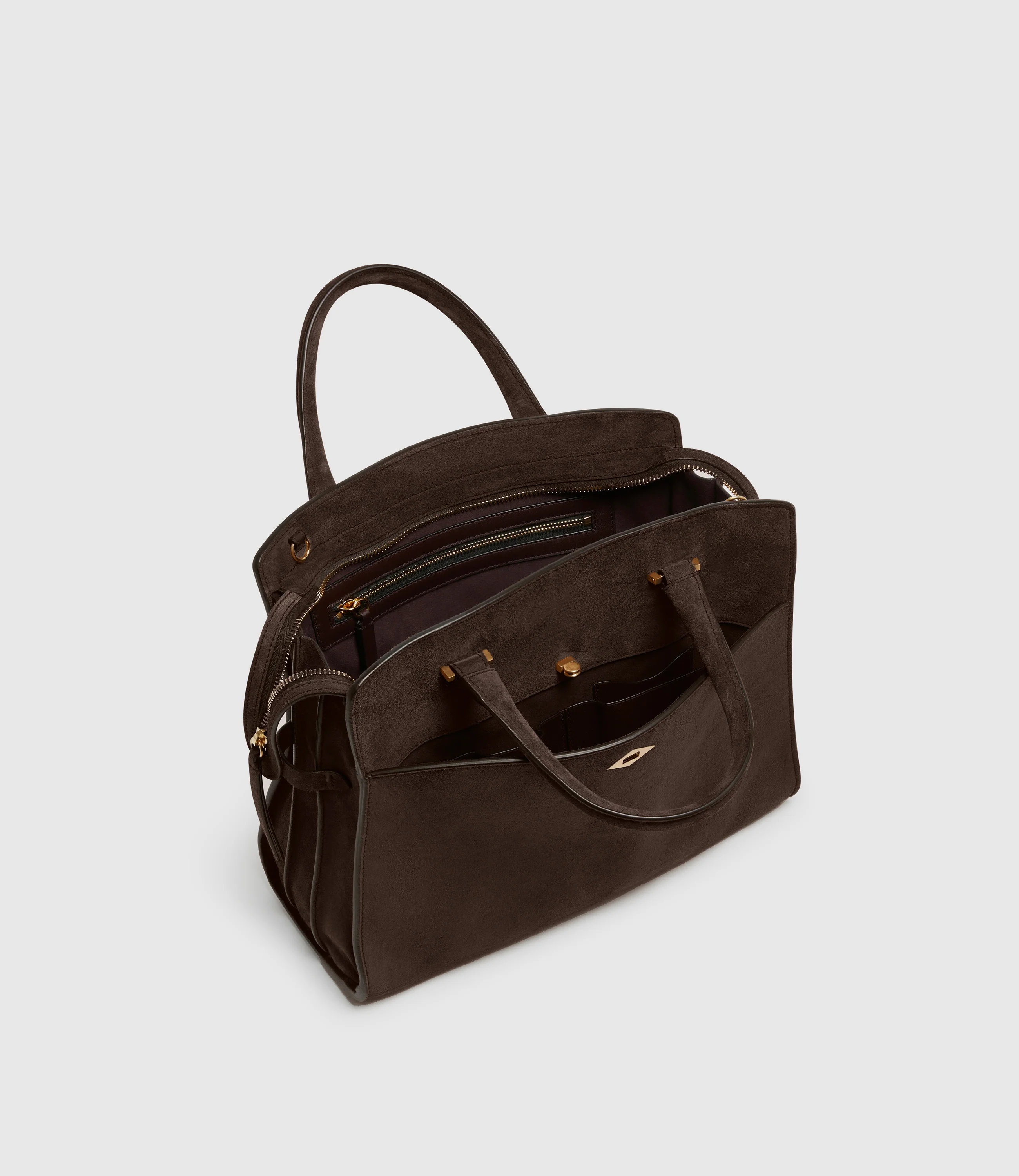 Private Eye Slim Suede Chocolate - Image 3