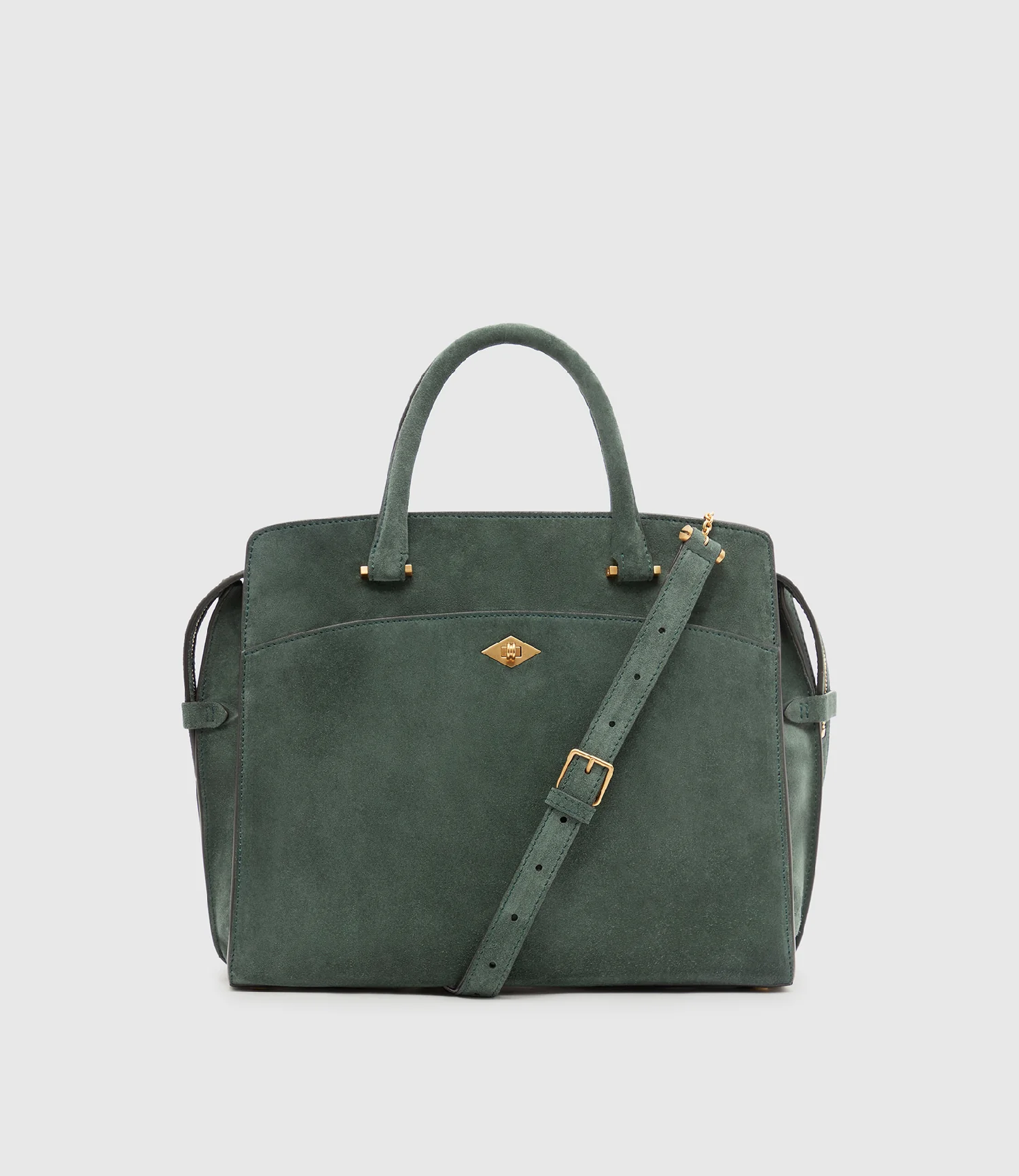 Private Eye Slim Suede Emerald