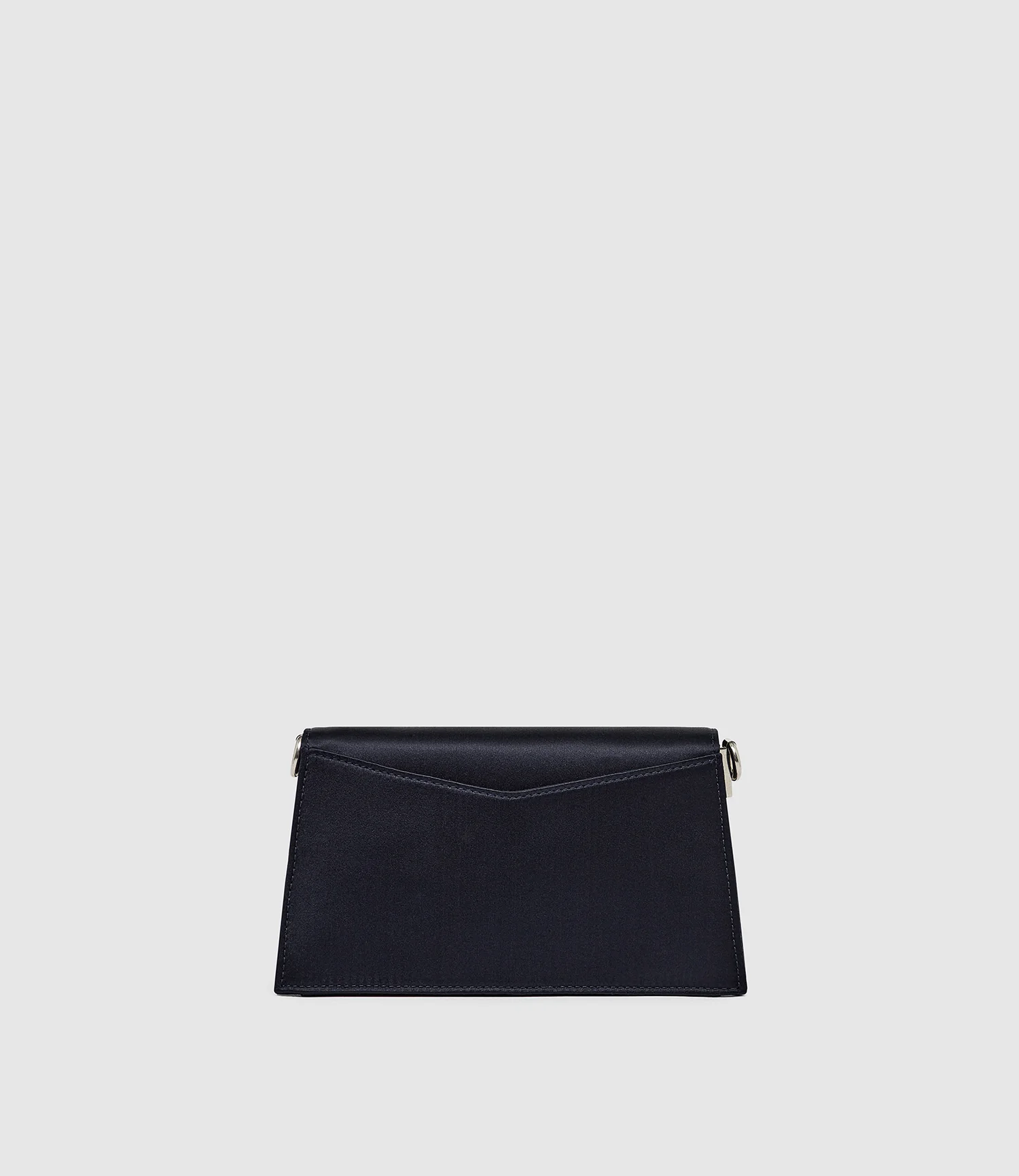 Roma Mini Clutch Silk Satin Navy - Image 3