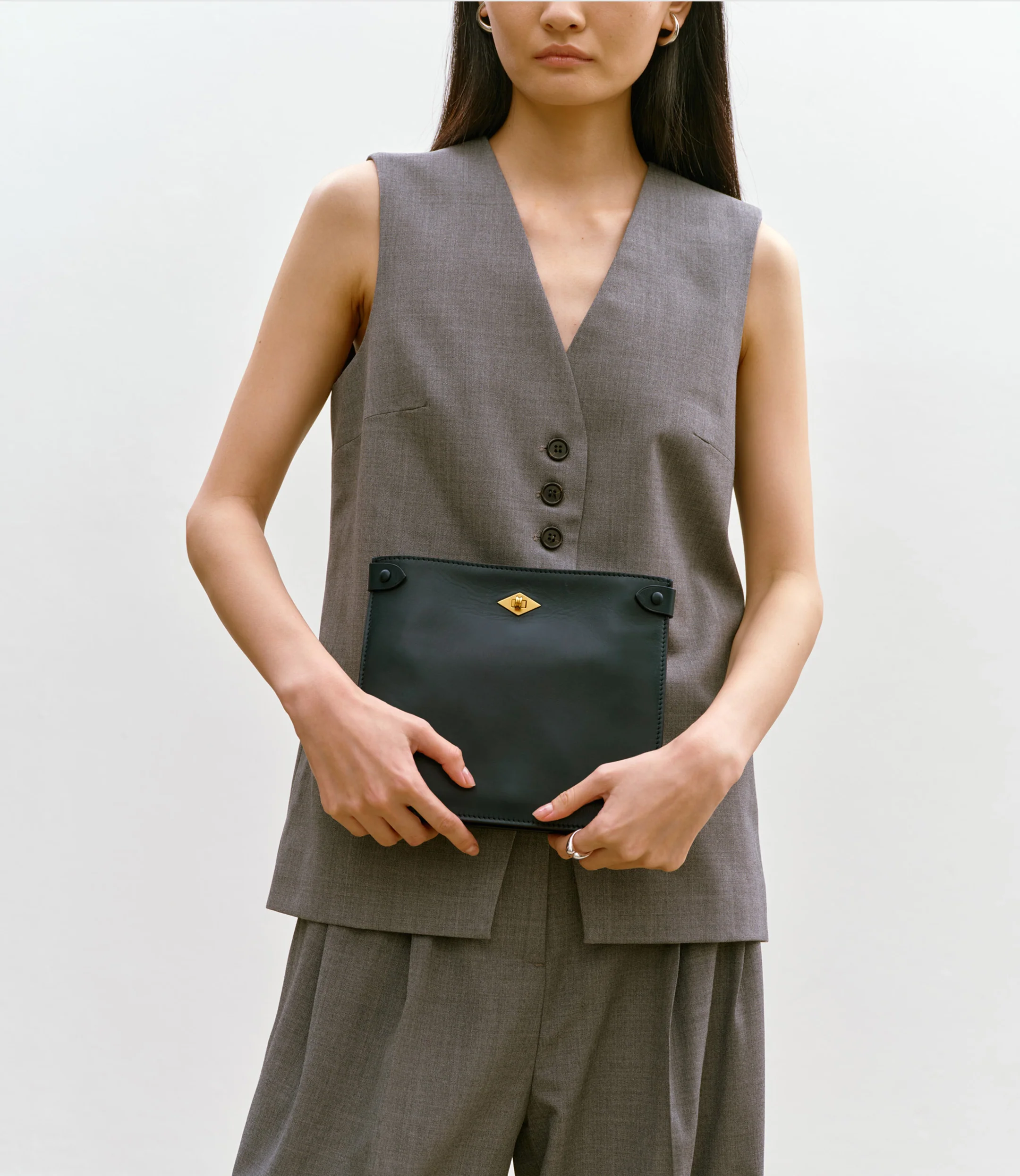Stowaway Crossbody Buttery Nappa Foresta - Image 5