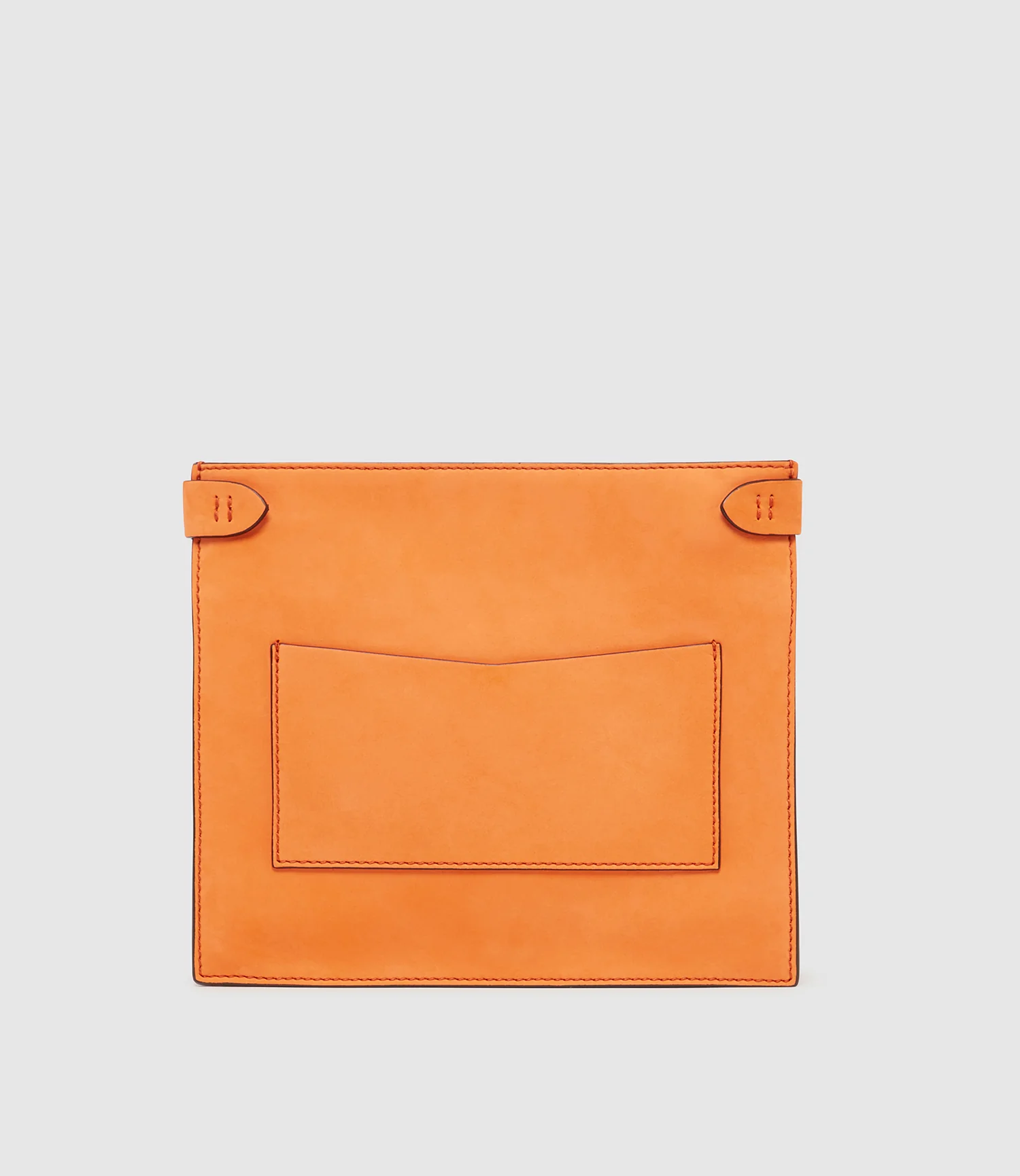 Stowaway Crossbody Nubuck Tangerine - Image 5