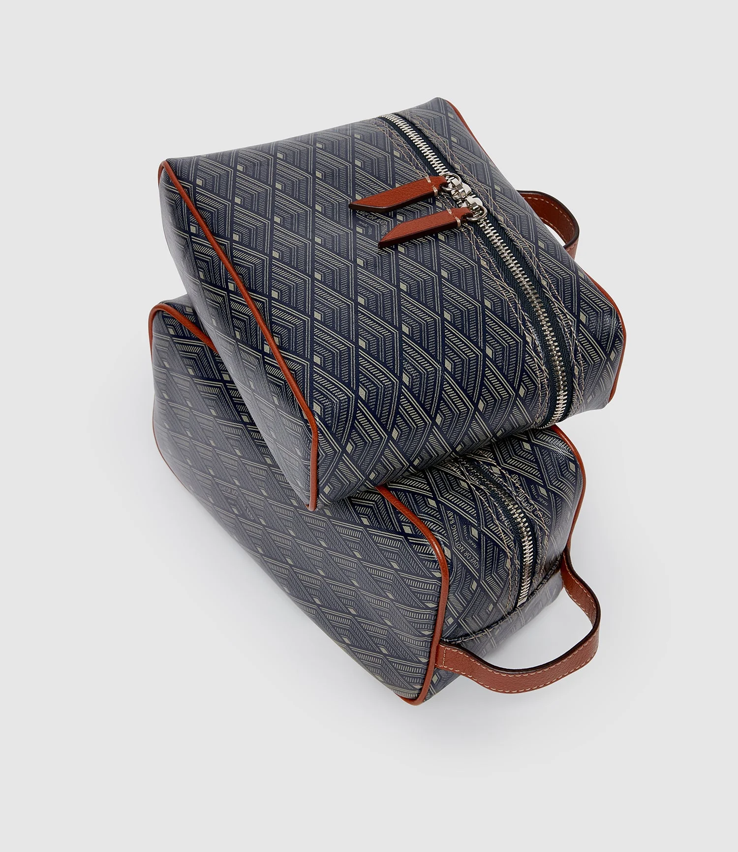 The Traveling Twosome’s Toiletries Set Signature Canvas Navy