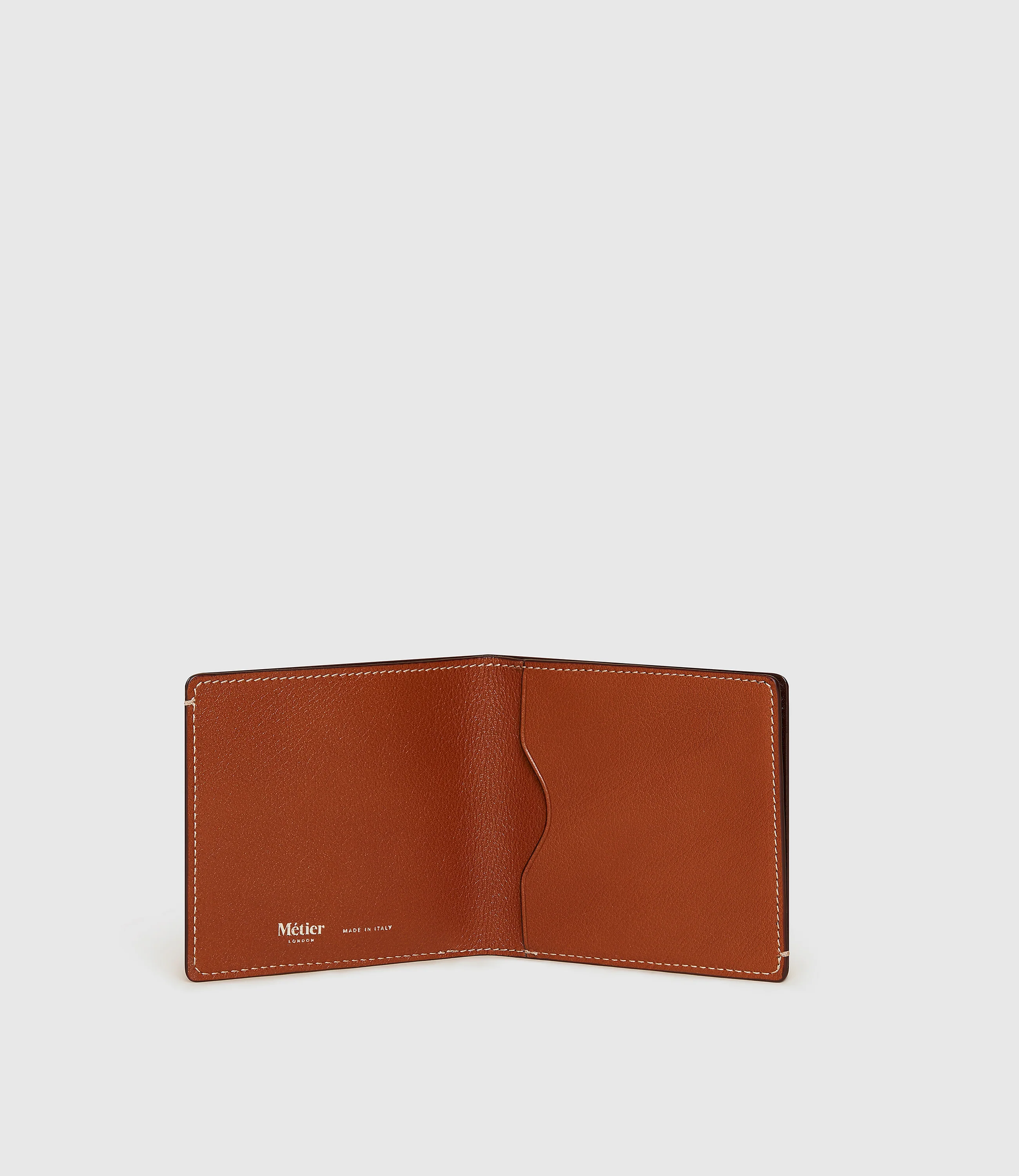 Thin Billfold Buffalo Cognac - Image 2