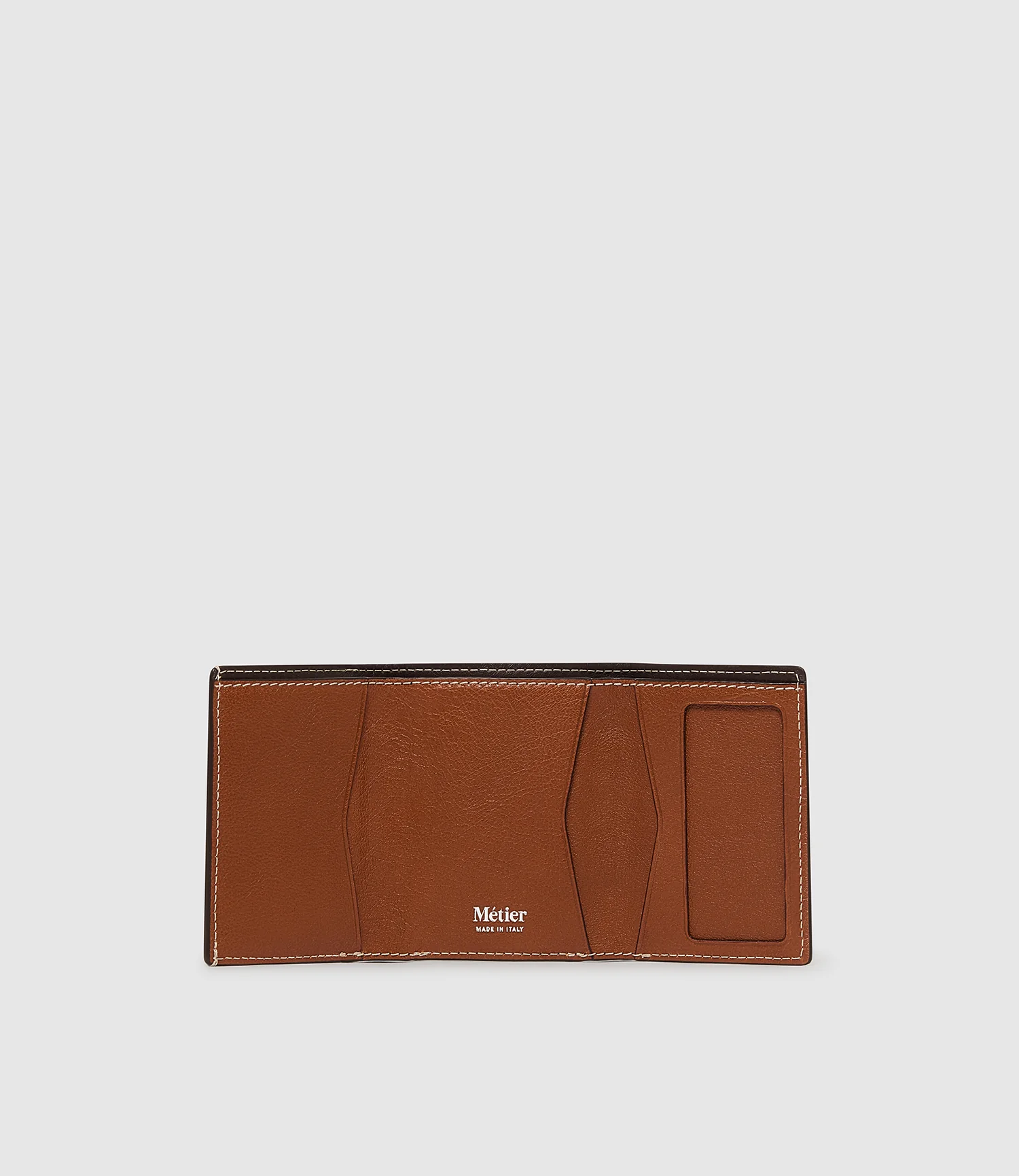 Trifold Wallet Buffalo Cognac - Image 2