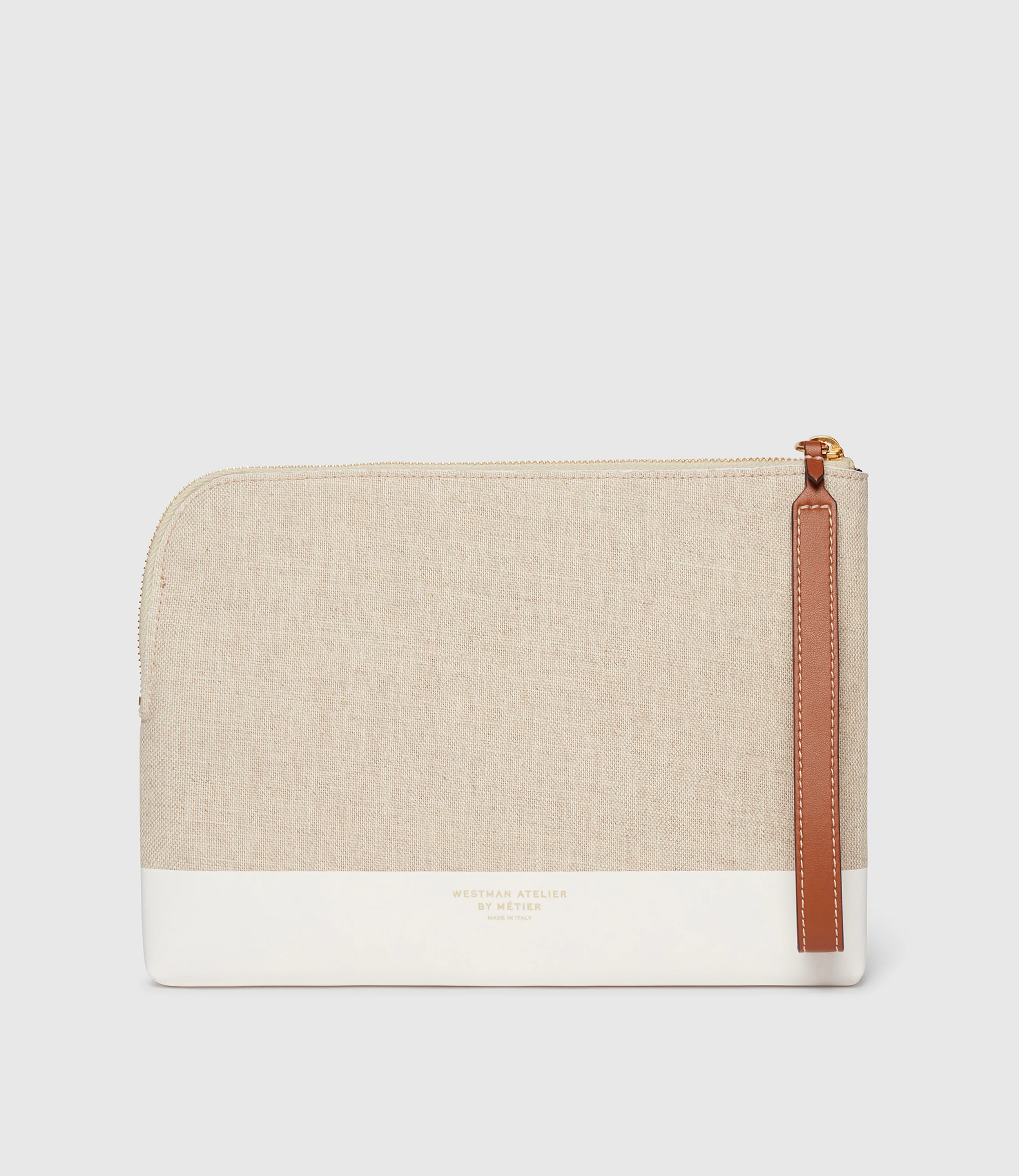Westman Atelier By Métier Midi Makeup Pouch Linen