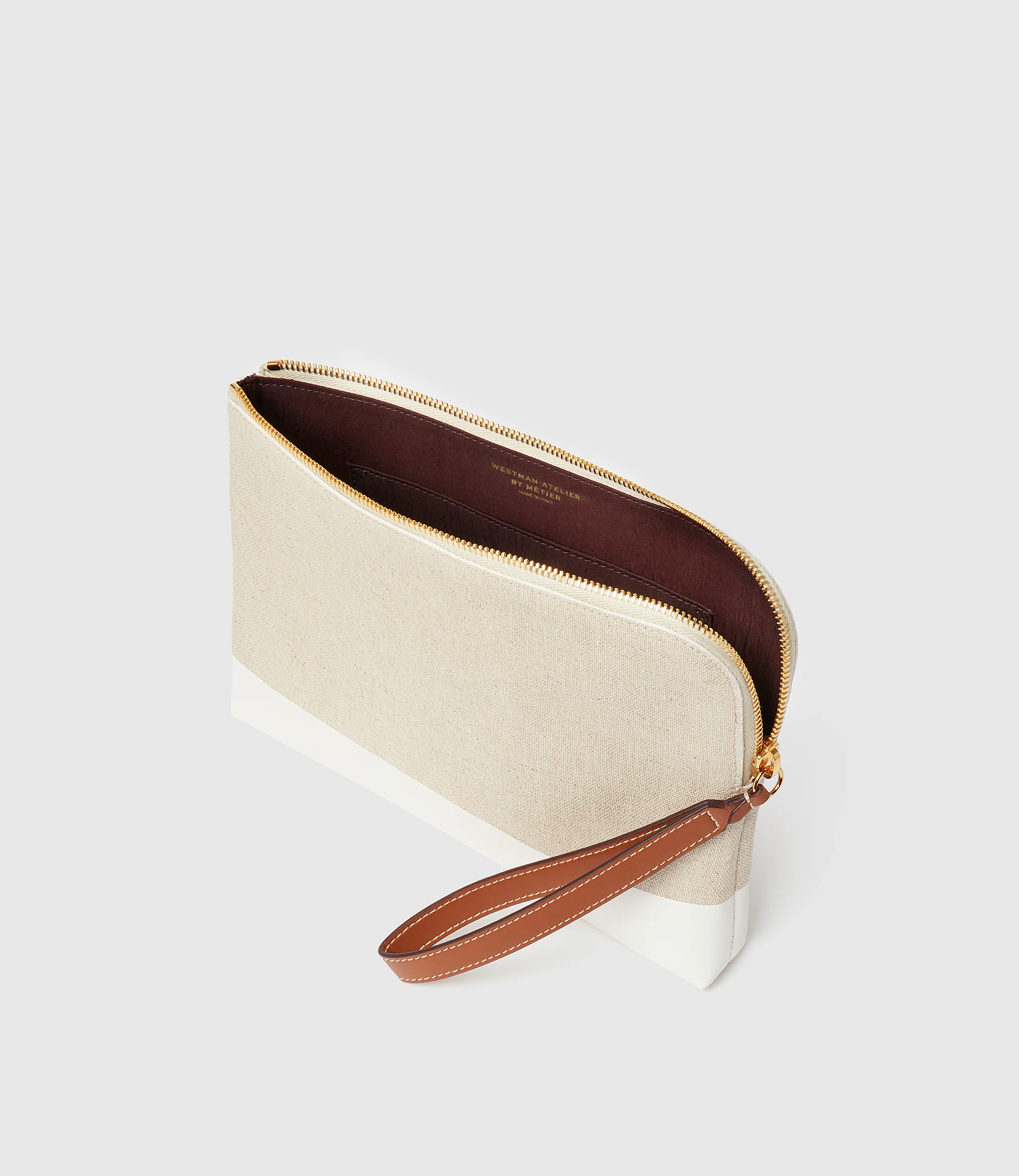 Westman Atelier By Métier Midi Makeup Pouch Linen - Image 3