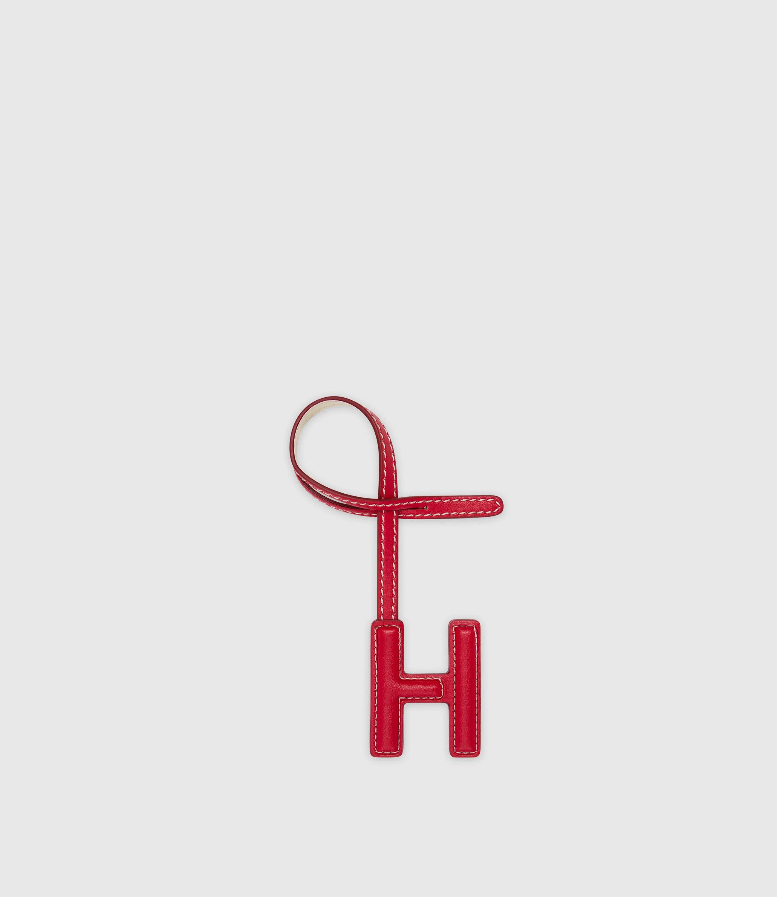 Westman Atelier By Métier Personalisation Letter Charm Apple Leather Red and White - Image 10