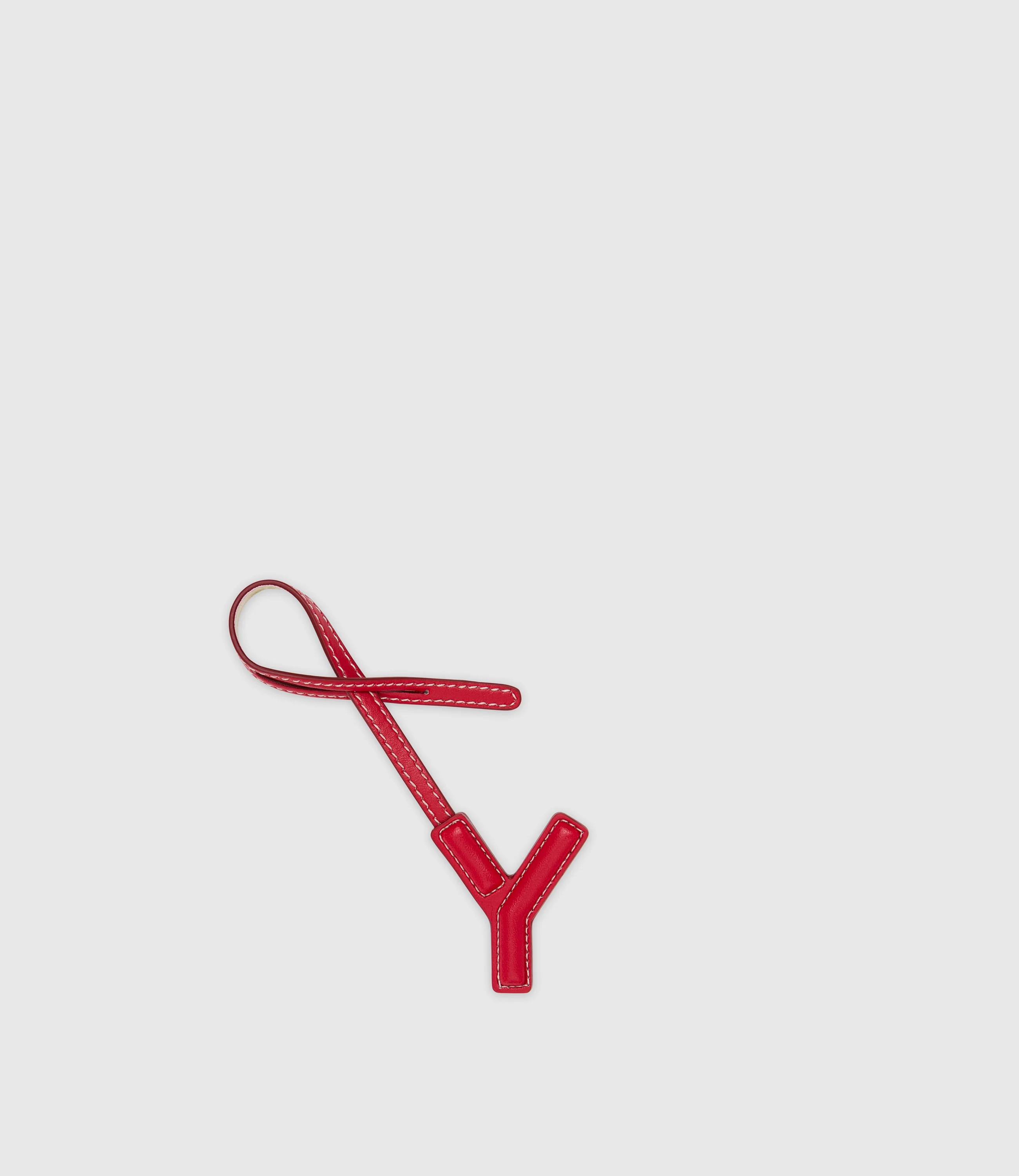 Westman Atelier By Métier Personalisation Letter Charm Apple Leather Red and White - Image 22