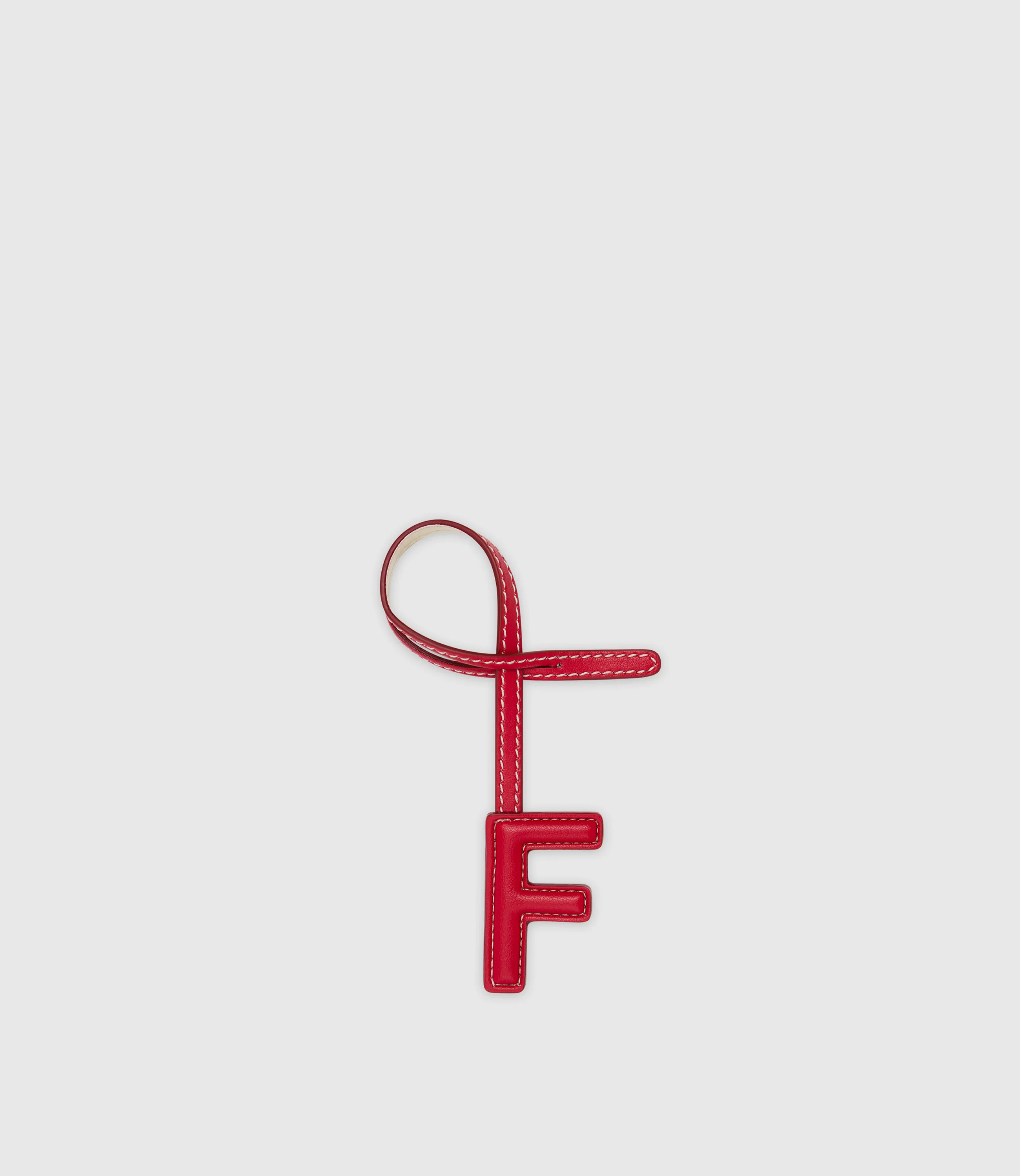 Westman Atelier By Métier Personalisation Letter Charm Apple Leather Red and White - Image 8
